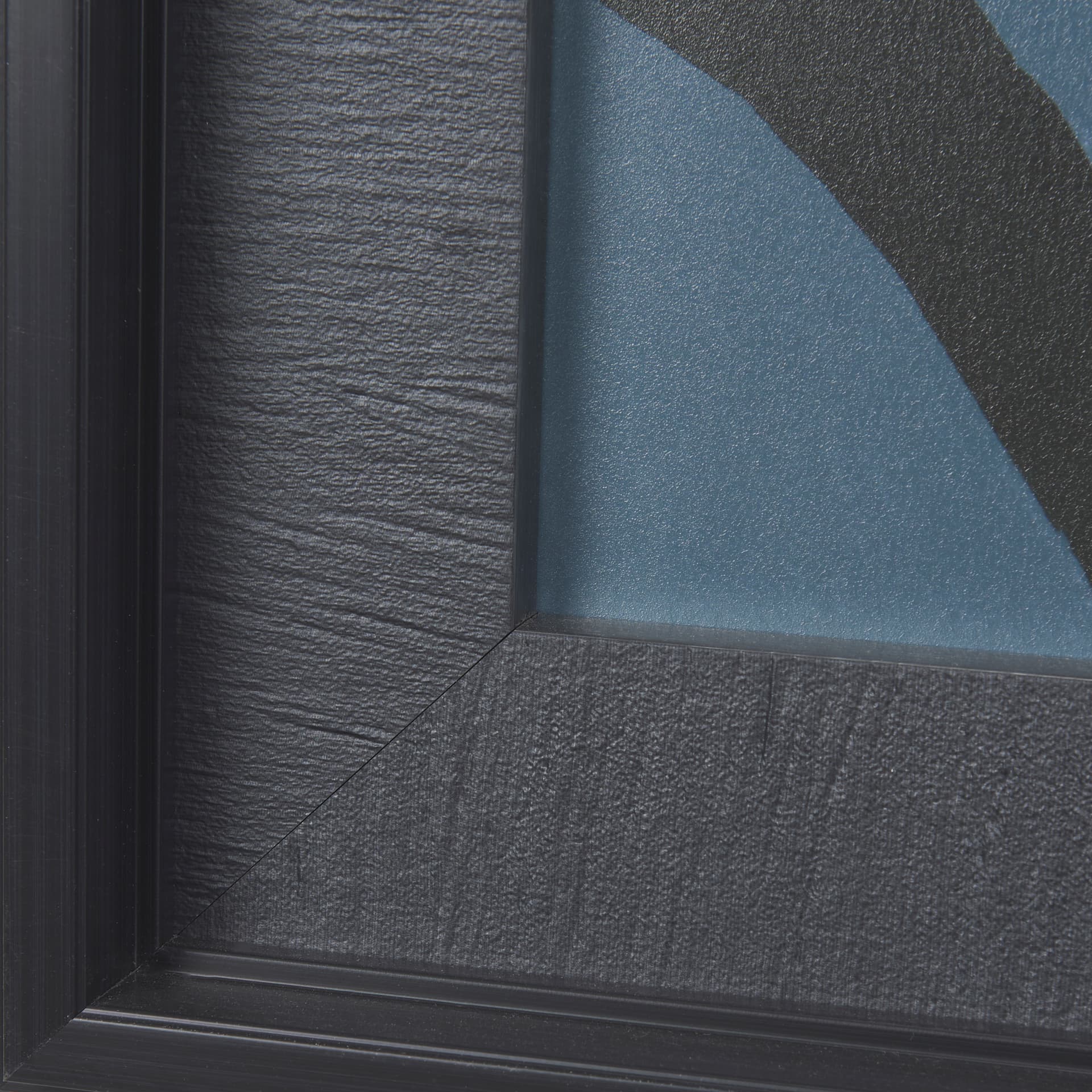 Sea bay at night II by Mercana Studio a Hand Embellished Textured Framed Art Print — product photograph