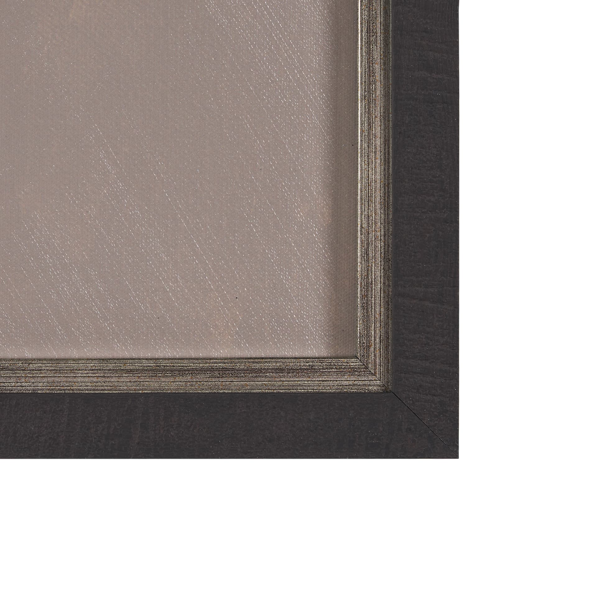 Floral Silhouettes III by Liz Jardine a Hand Embelished Textured Framed Art Print — product photograph