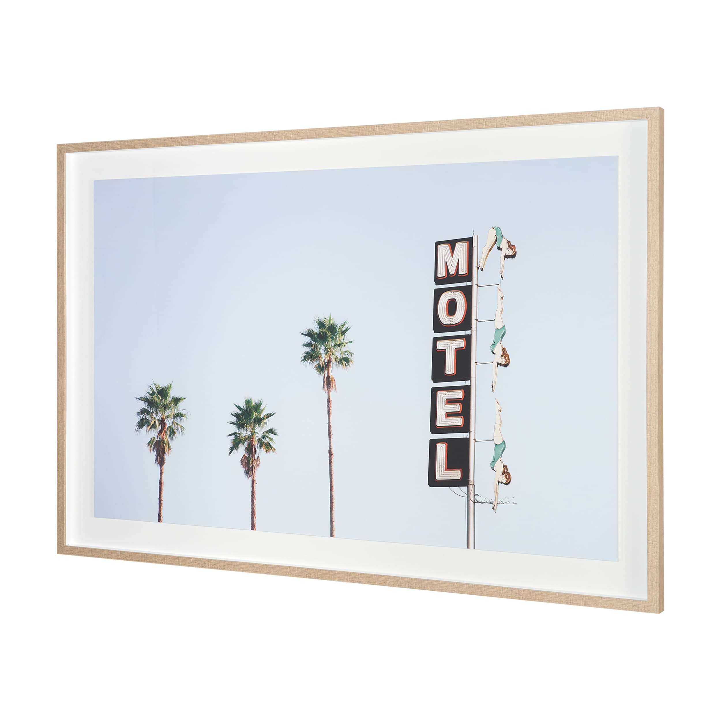 Diving Ladies by Kathrin Pienaar Framed Photo Print Matted under Glass — product photograph