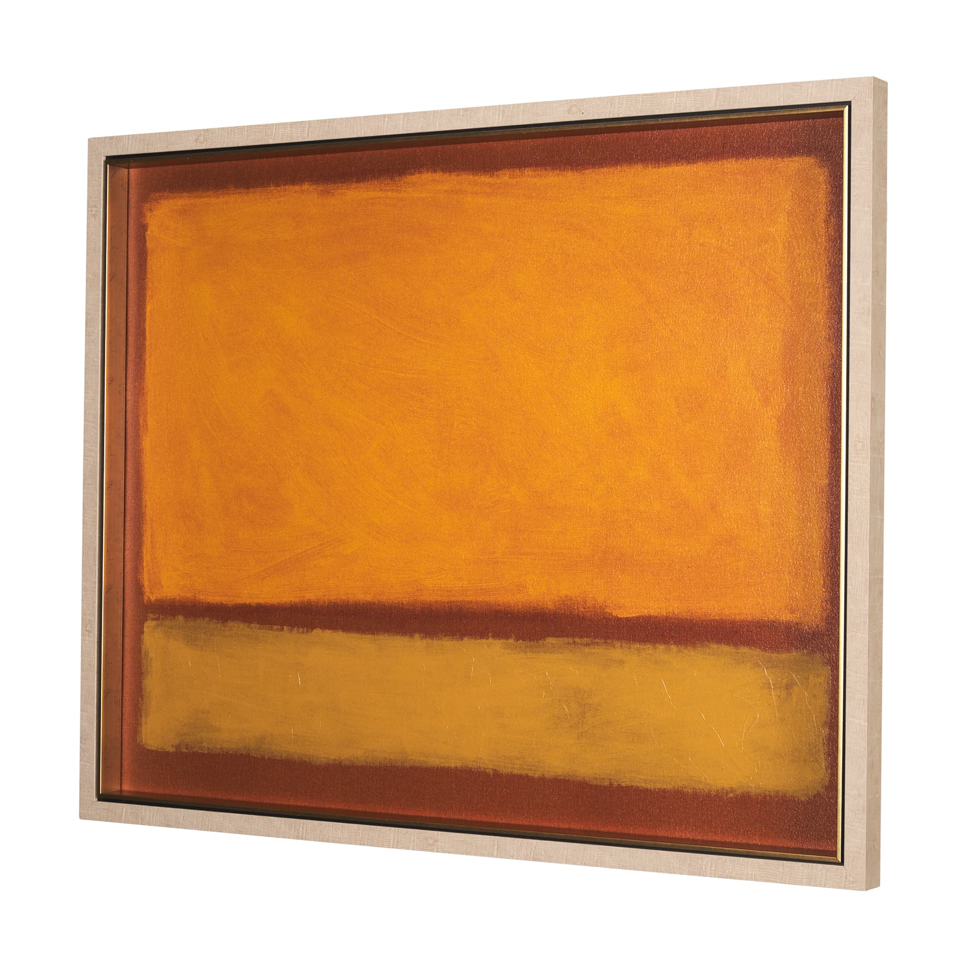 Langarfoss by Maja Gunnarsdottir a Hand Embellished Textured Framed Art Print — product photograph