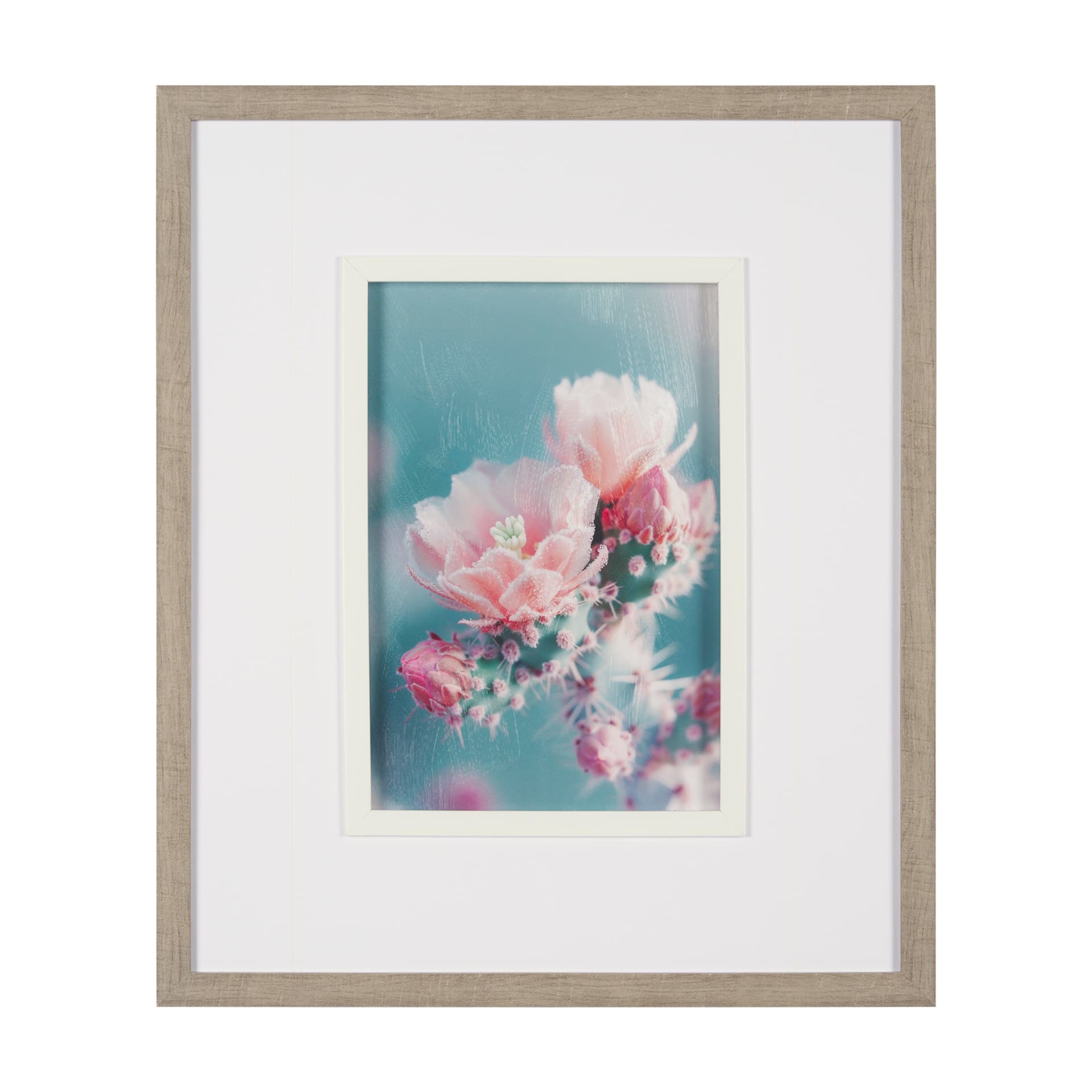 Petal Paradise - Bloom by Philippe Hugonnard a Hand Embellished Framed Photo Art Print Matted under — product photograph