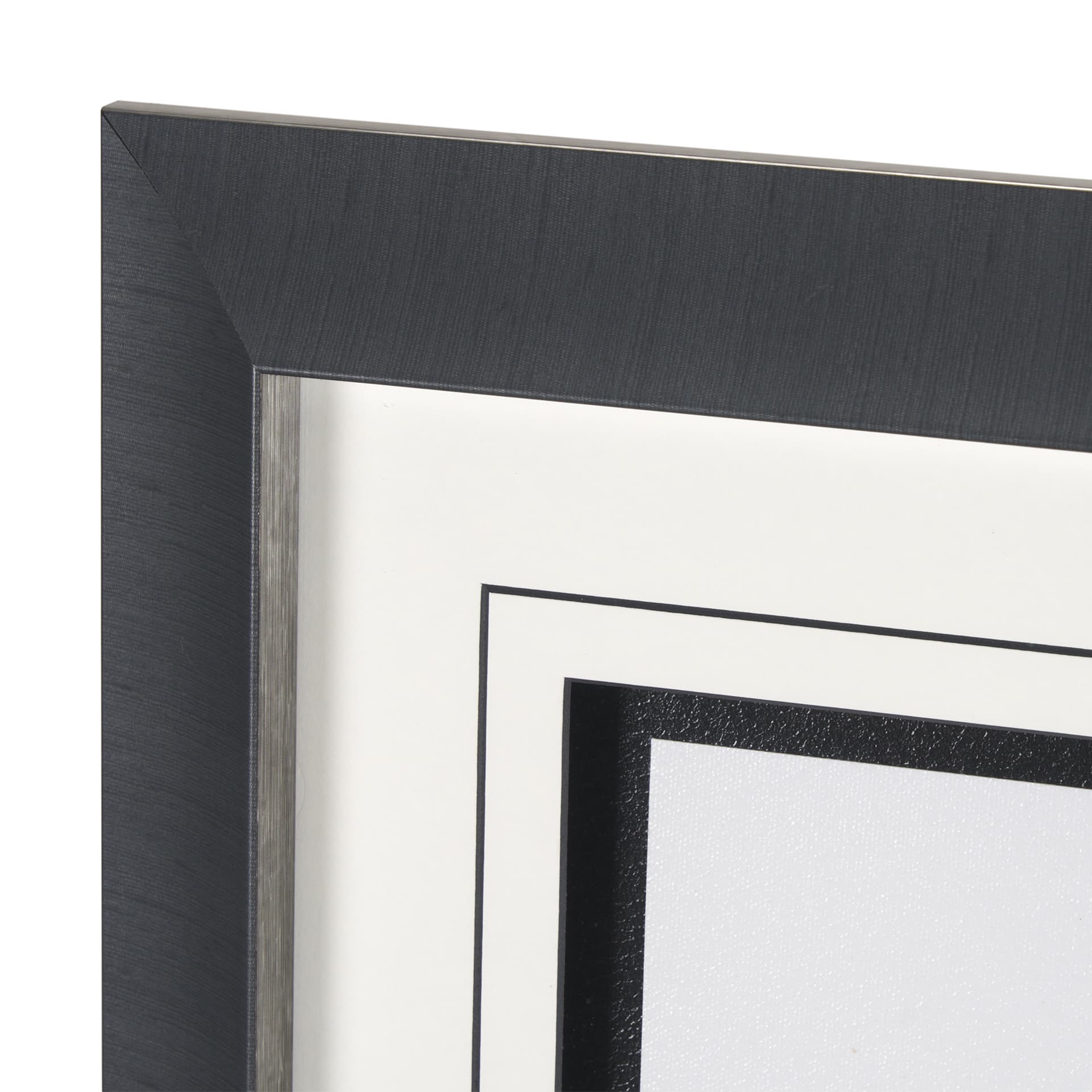 Vintage Cocktails-Mojito by Gwen Aspell Hand Embelished Textured Framed Art Print Matted under Glass — product photograph
