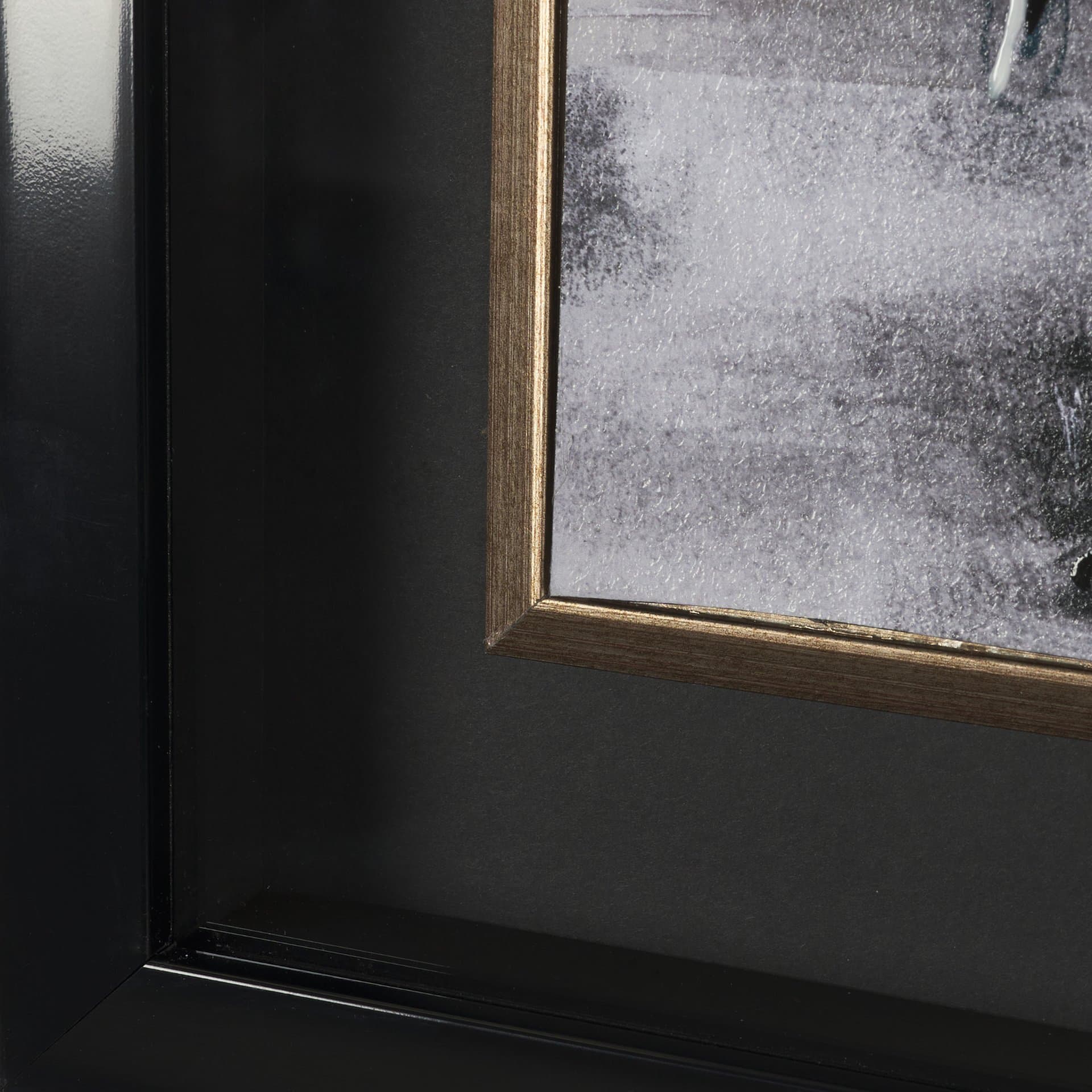 Free Style by Chad Warren a Hand Embellished Framed Print under Glass — product photograph