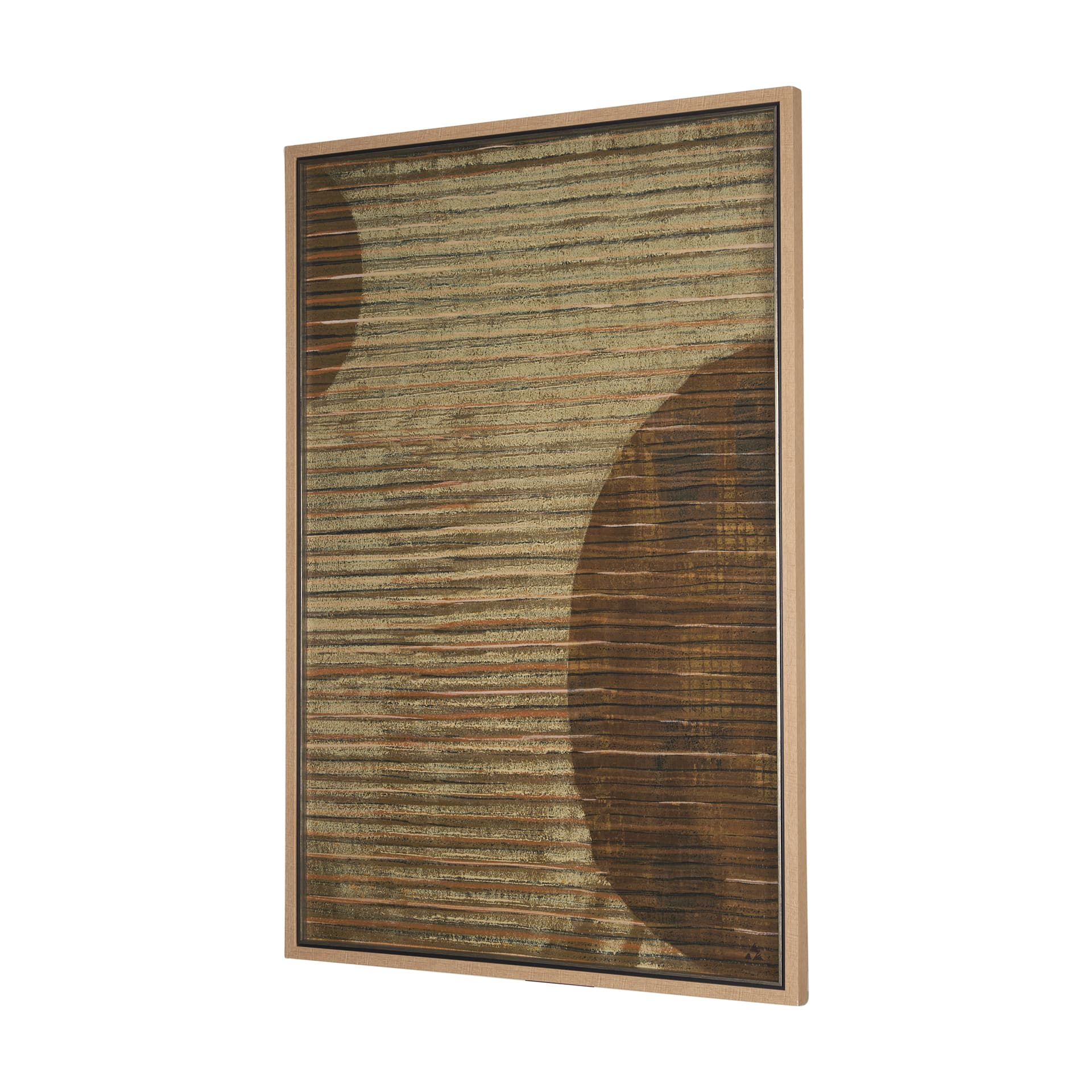 Solar Wind IV by Mercana Studio a Hand Embellished Textured Framed Art Print — product photograph