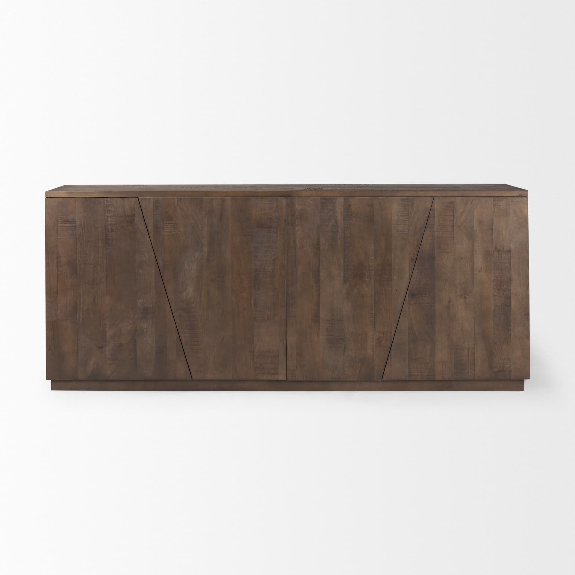 West 82.0L x 18.0W x 34.0H Wooden Angular Sideboard — product photograph