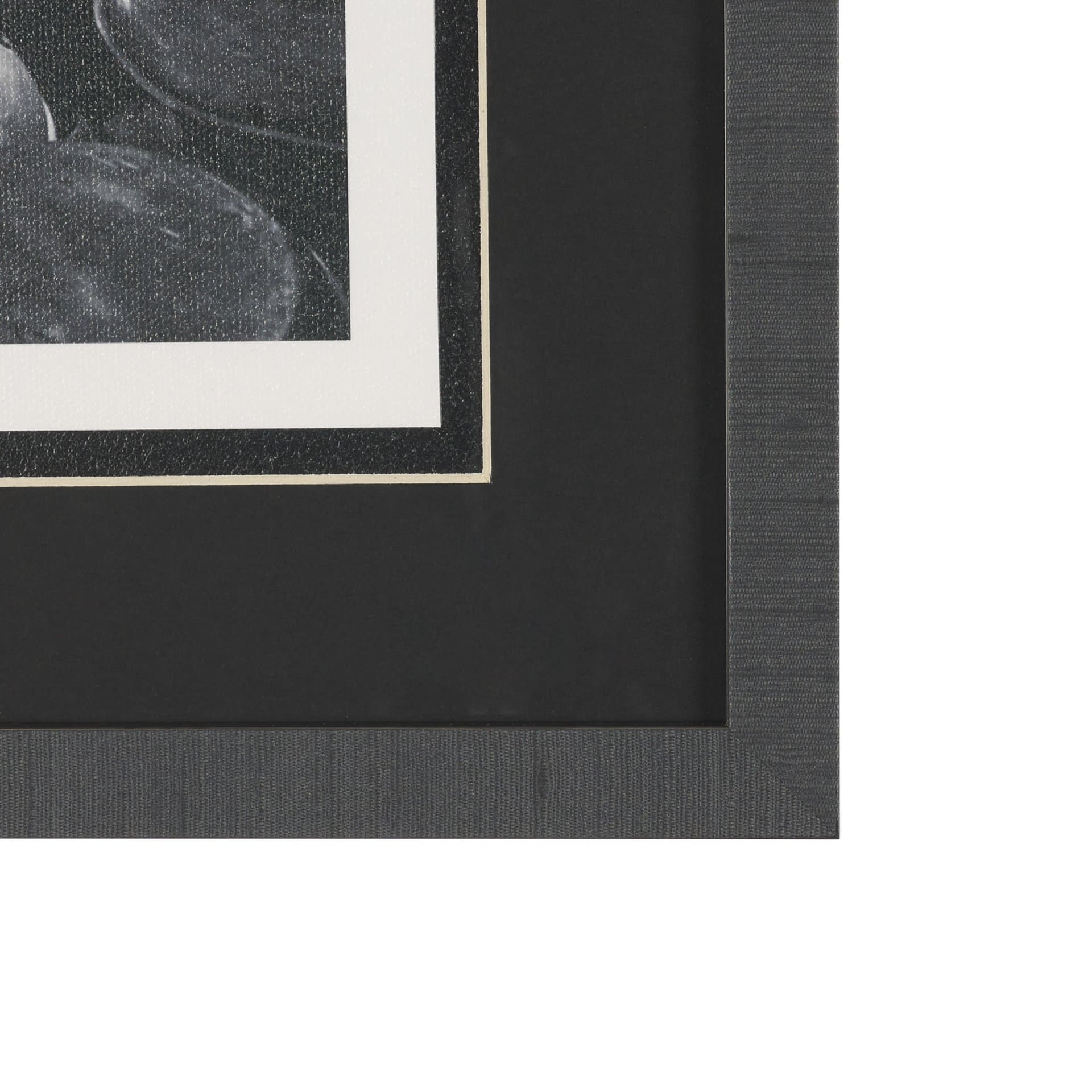 Rural Rows (Set of 6) by The Chelsea Collection Textured Framed Art Print Matted under Glass — product photograph