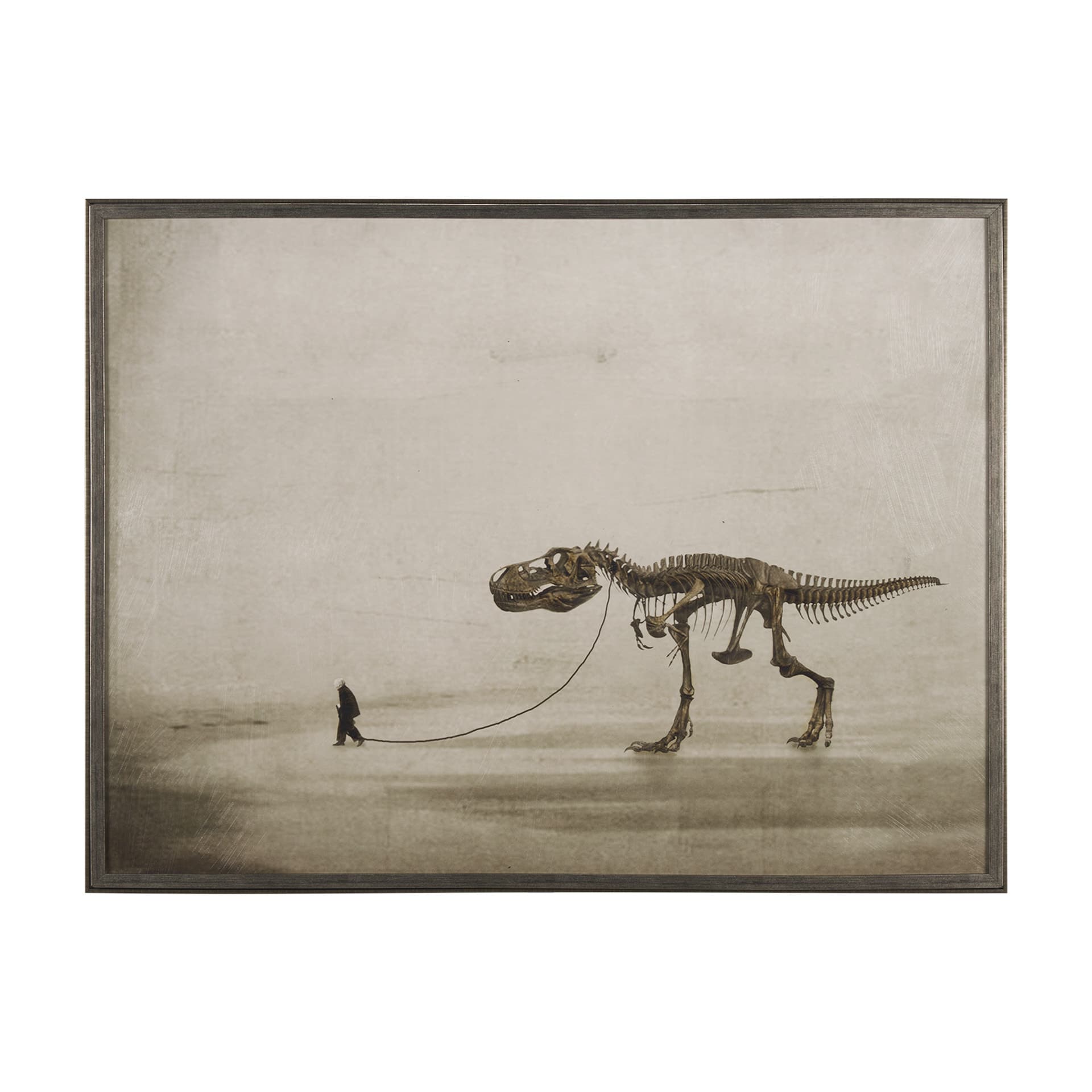 The Walk by Jeffrey Hummel a Hand Embellished Framed Art Print — product photograph