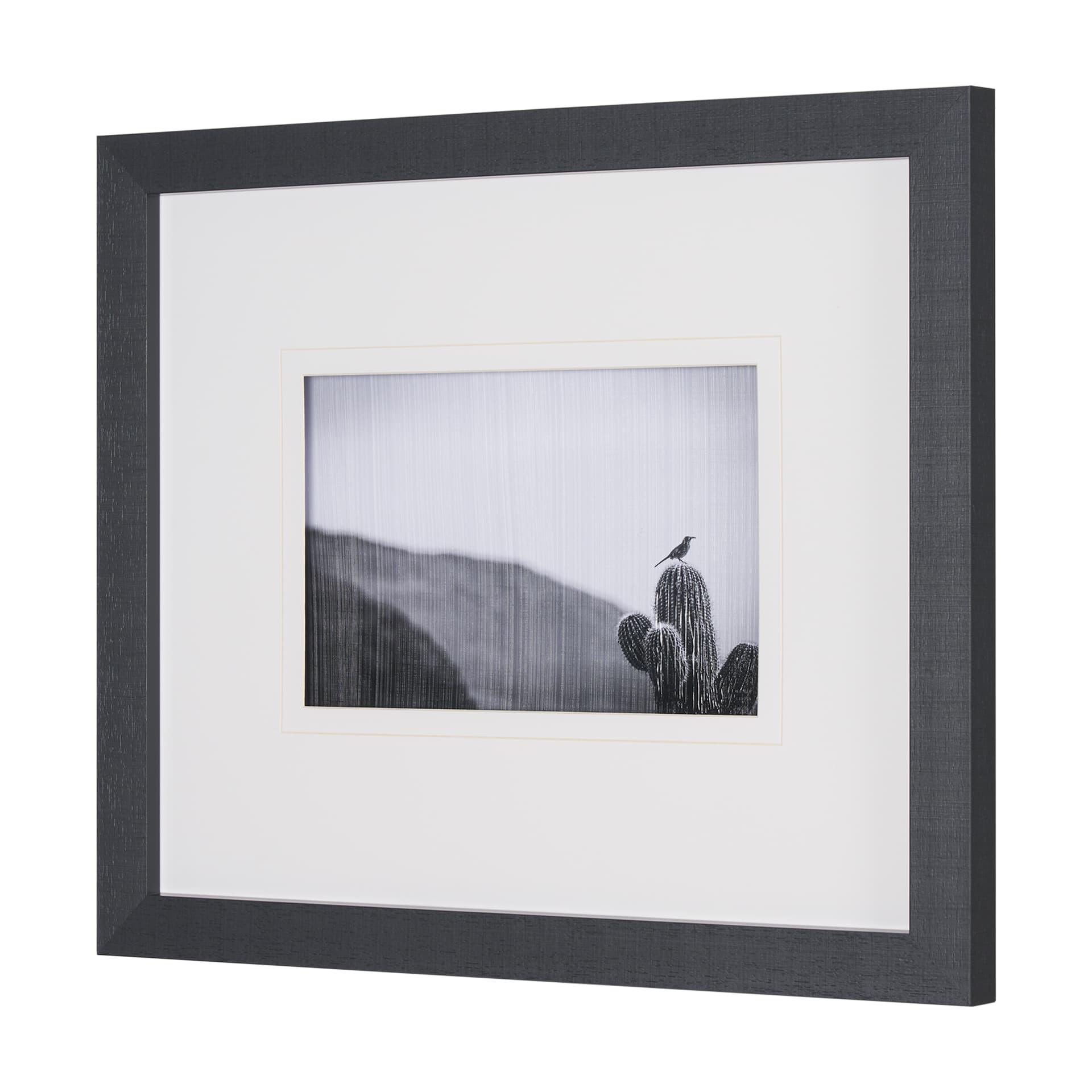 On Guard by Nathan Larson a Hand Embelished Textured Framed Photo Art Print Matted under Glass — product photograph