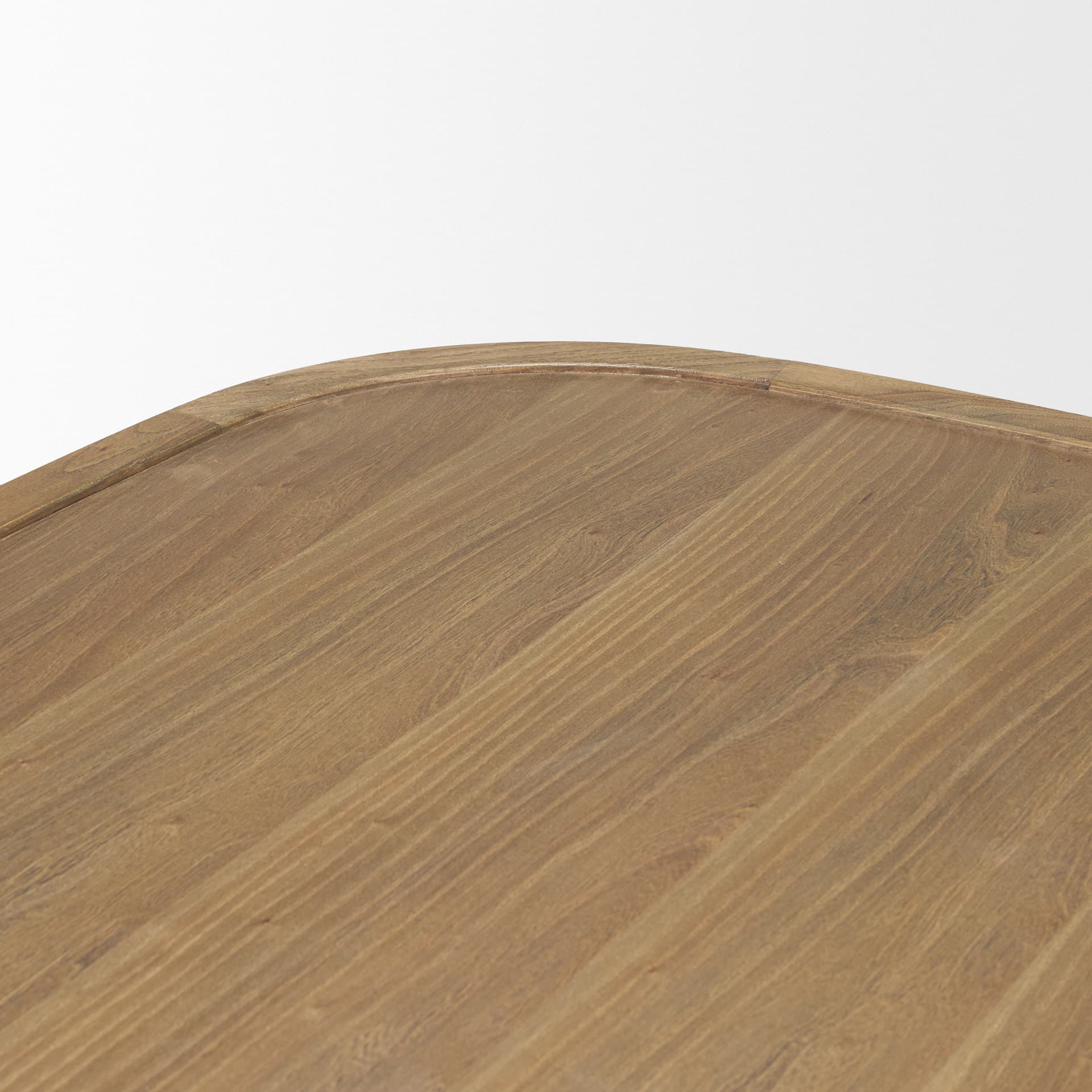 Tavi Rectangular Natural Brown w/ Column Legs Coffee Table — product photograph