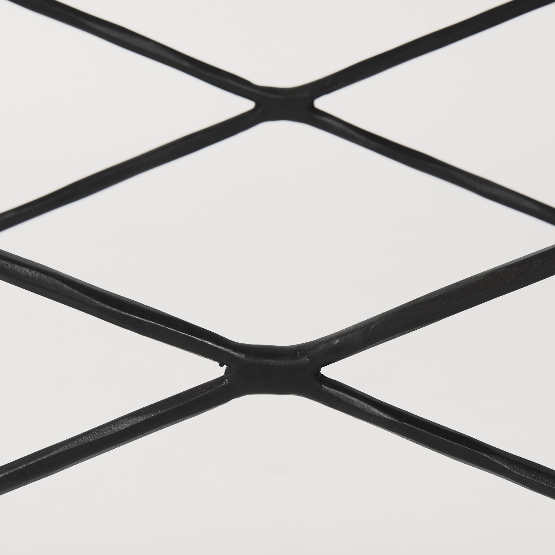 Lorlei Marble Top w/ Gray Iron Base Console Table — product photograph
