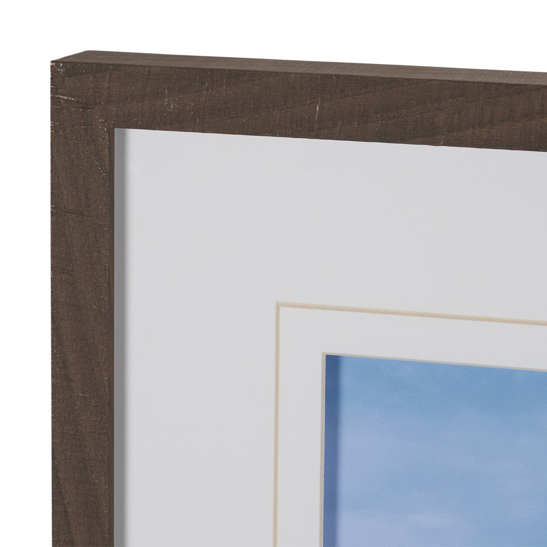 Breezy Blue Escape by Lotte Gronkjaer FramedPhoto Print Matted under Glass — product photograph