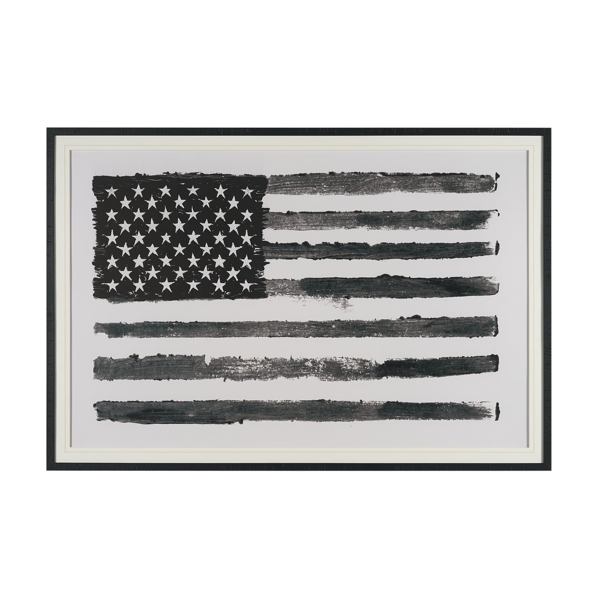 Liberty by Mercana Studio Hand Embelished Textured Framed Artwork Matted under Glass — product photograph