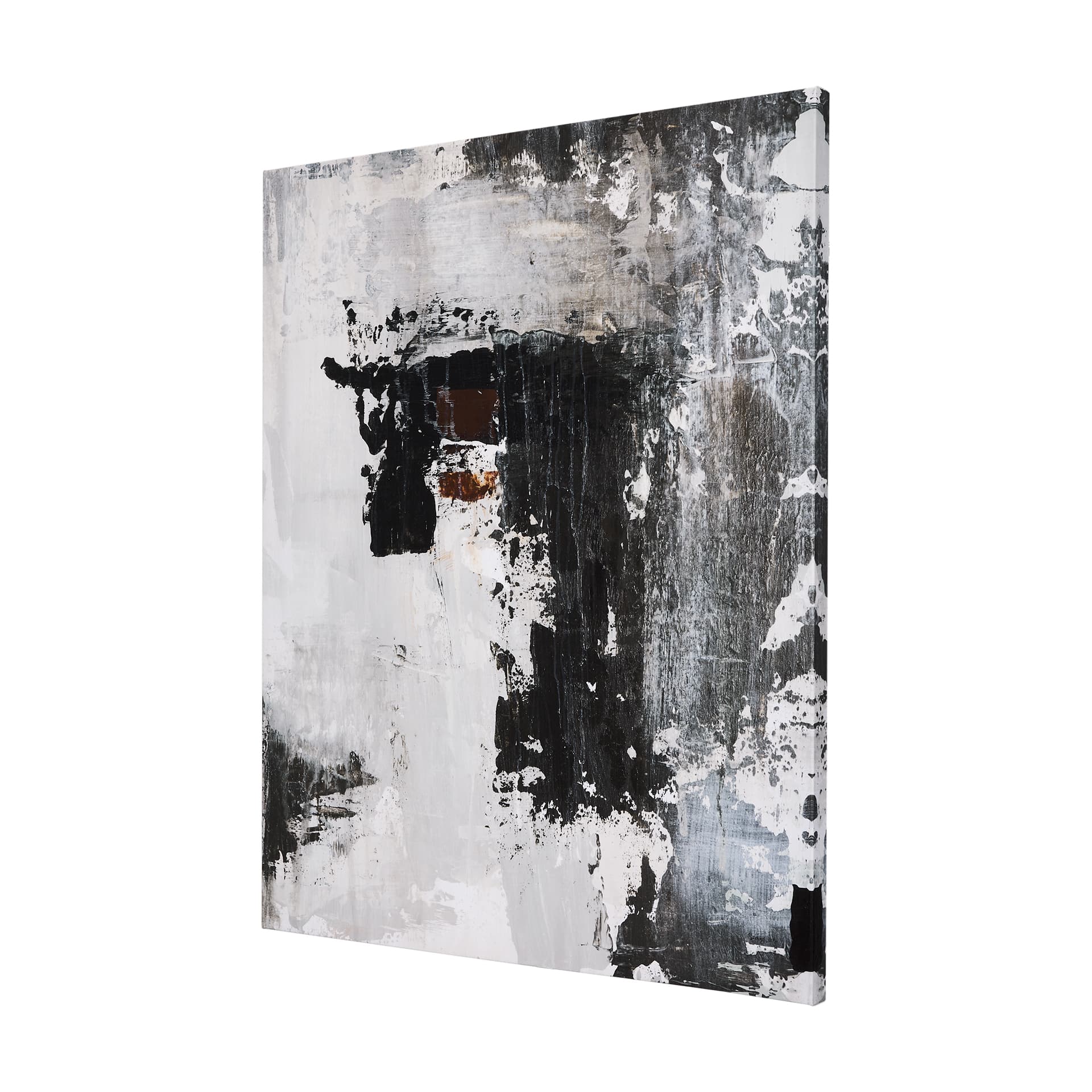 The Fog I by Mercana Studio a Hand Embellished Textured Canvas — product photograph