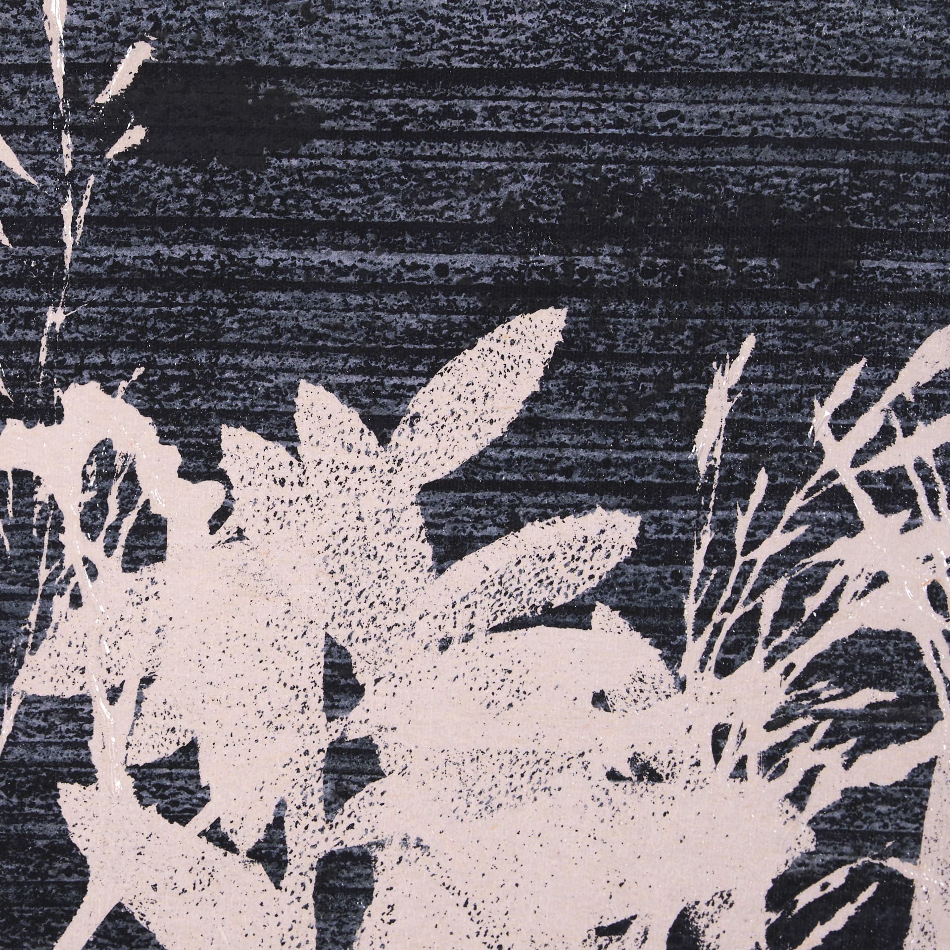 Meadow Herbes by Mercana Studio a Hand Embellished Textured Framed Art Print — product photograph