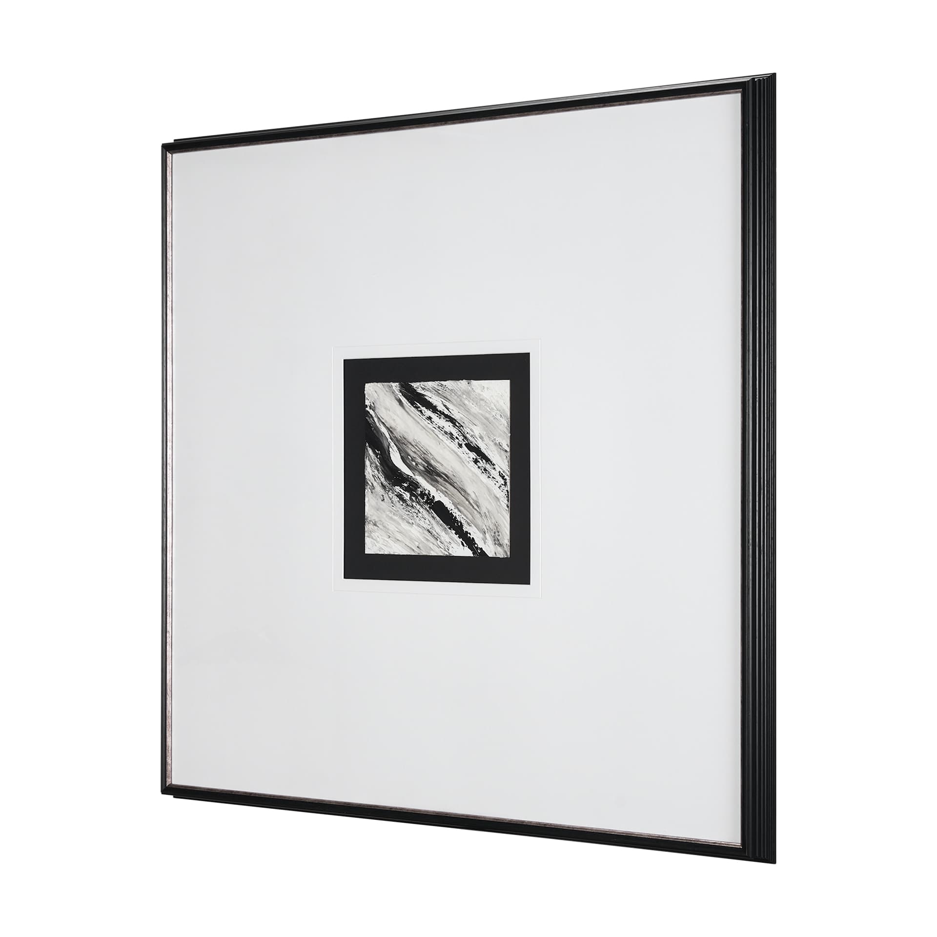 Lava Flow I by Studio M a handmade Original Framed Artwork under Glass — product photograph