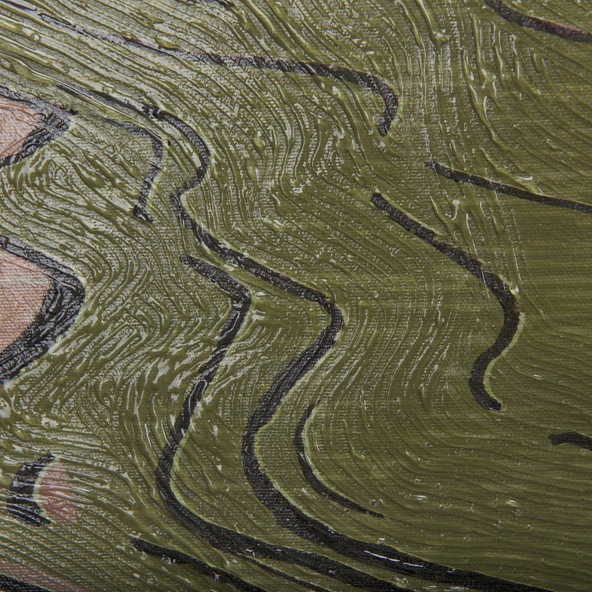 Farmland Spring II by Mercana Studio a Hand Embellished Textured Canvas — product photograph