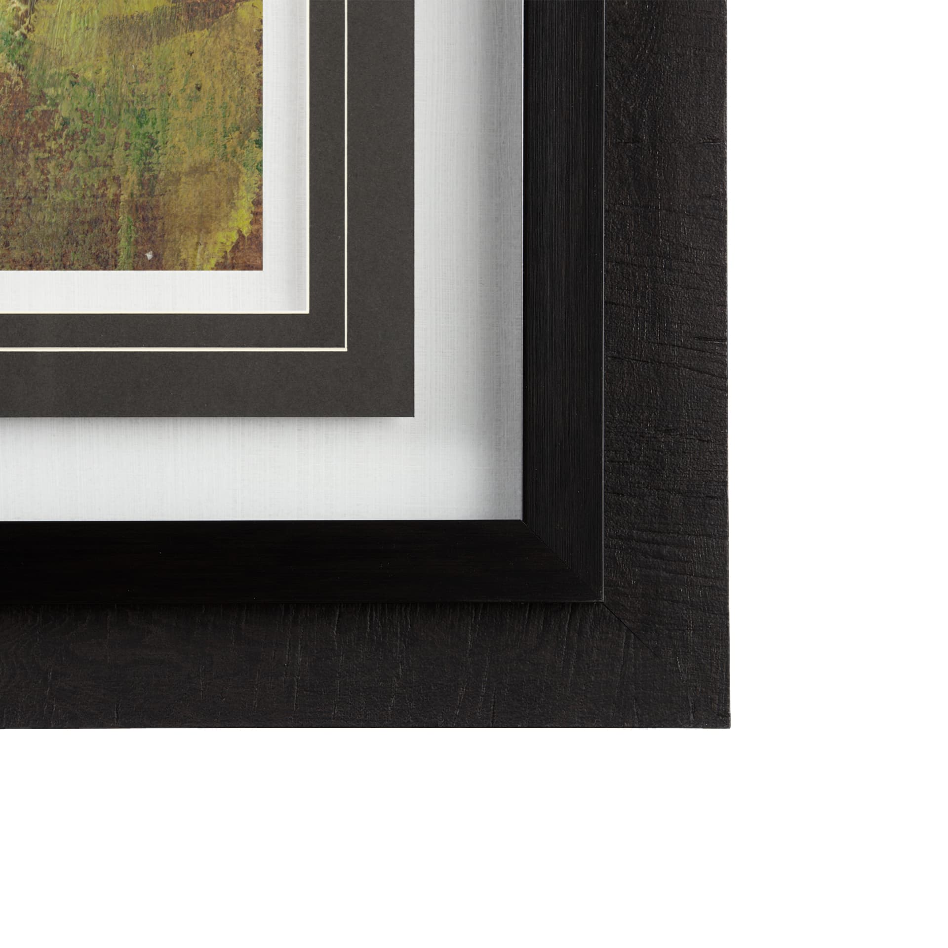 Out to Pasture I by Ethan Harper a Framed Art Print Matted under Glass — product photograph