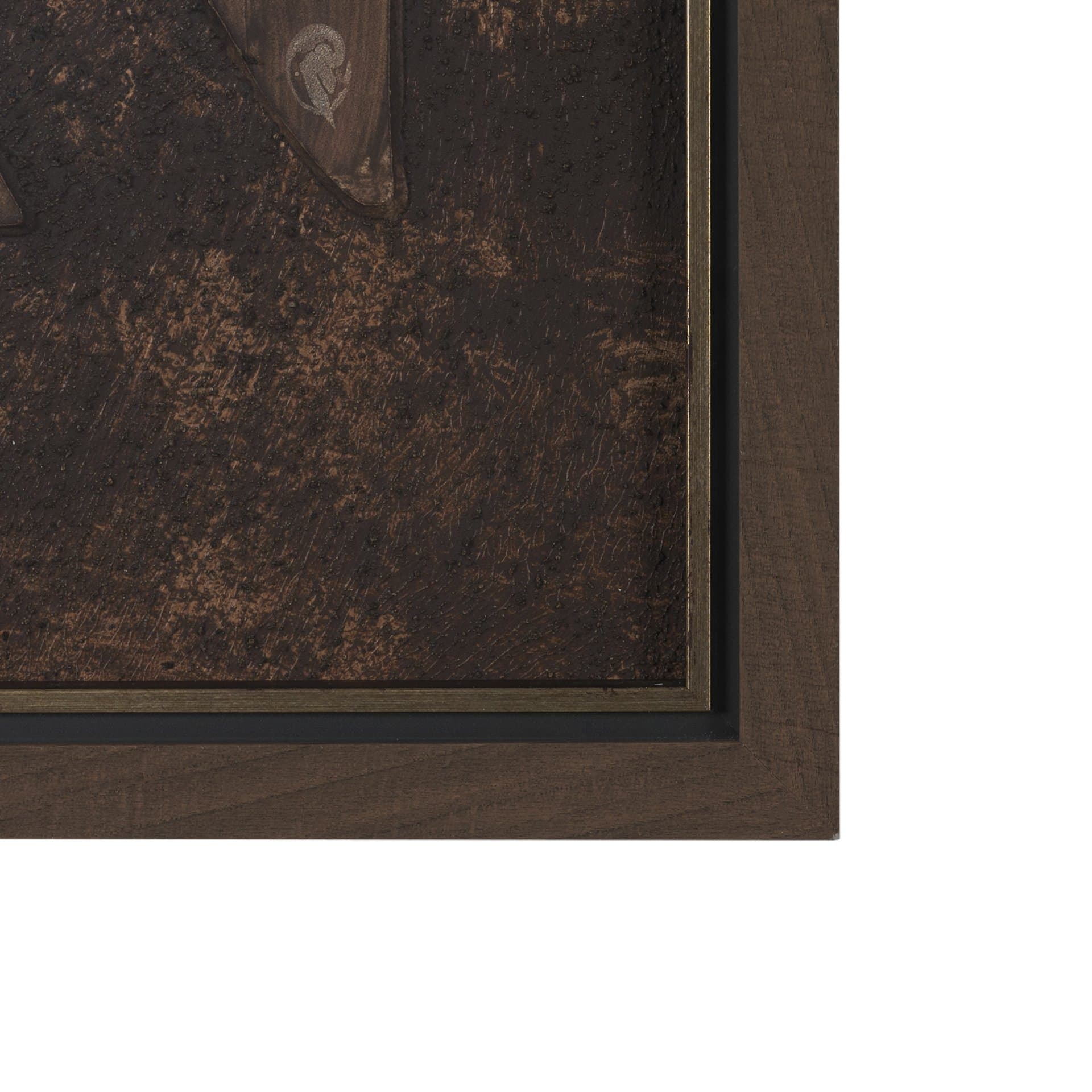 Silt II by Mercana Studio Handmade Original Framed Artwork Matted under Glass — product photograph