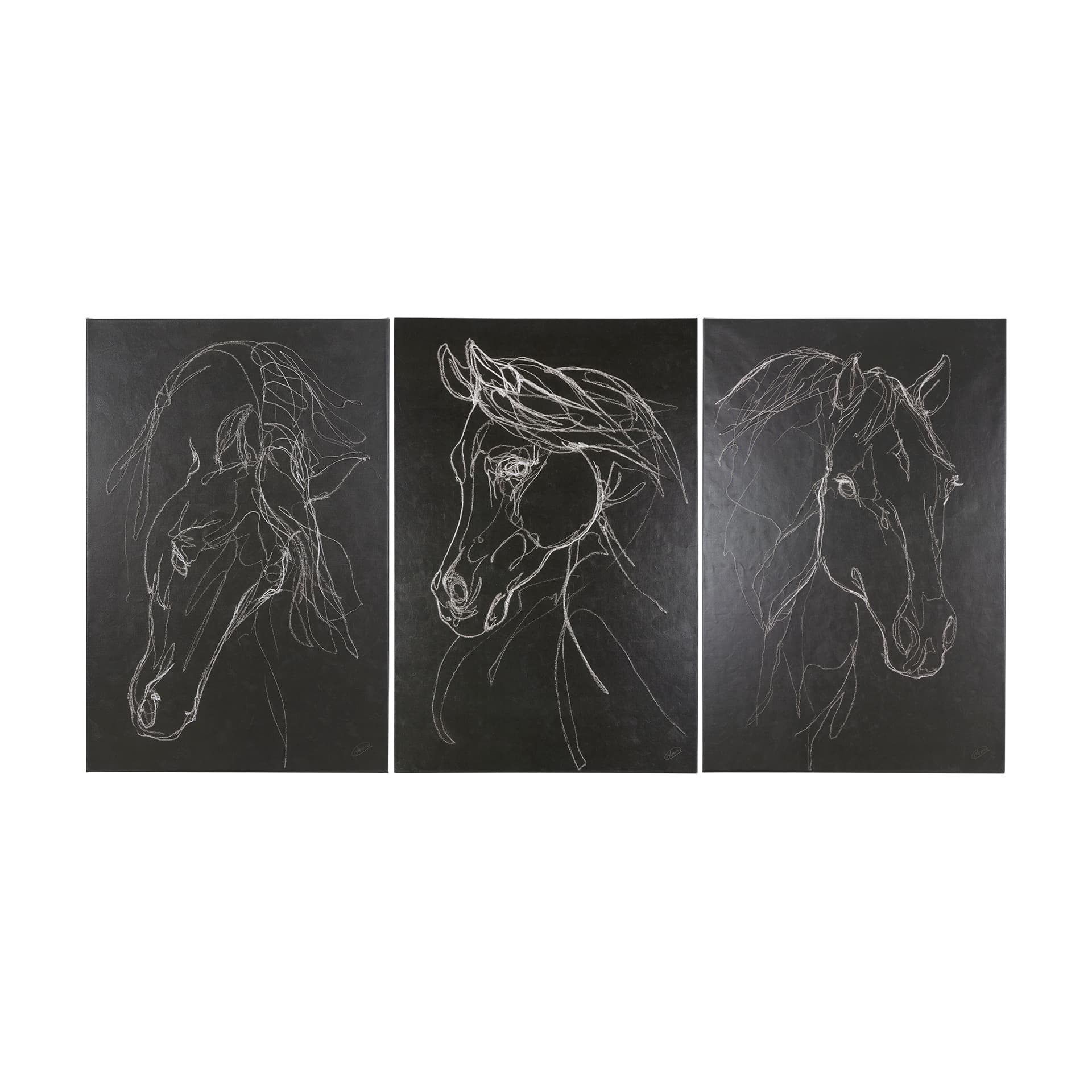 Arabian Dark II by Mercana Studio a Hand Embellished Textured Canvas — product photograph