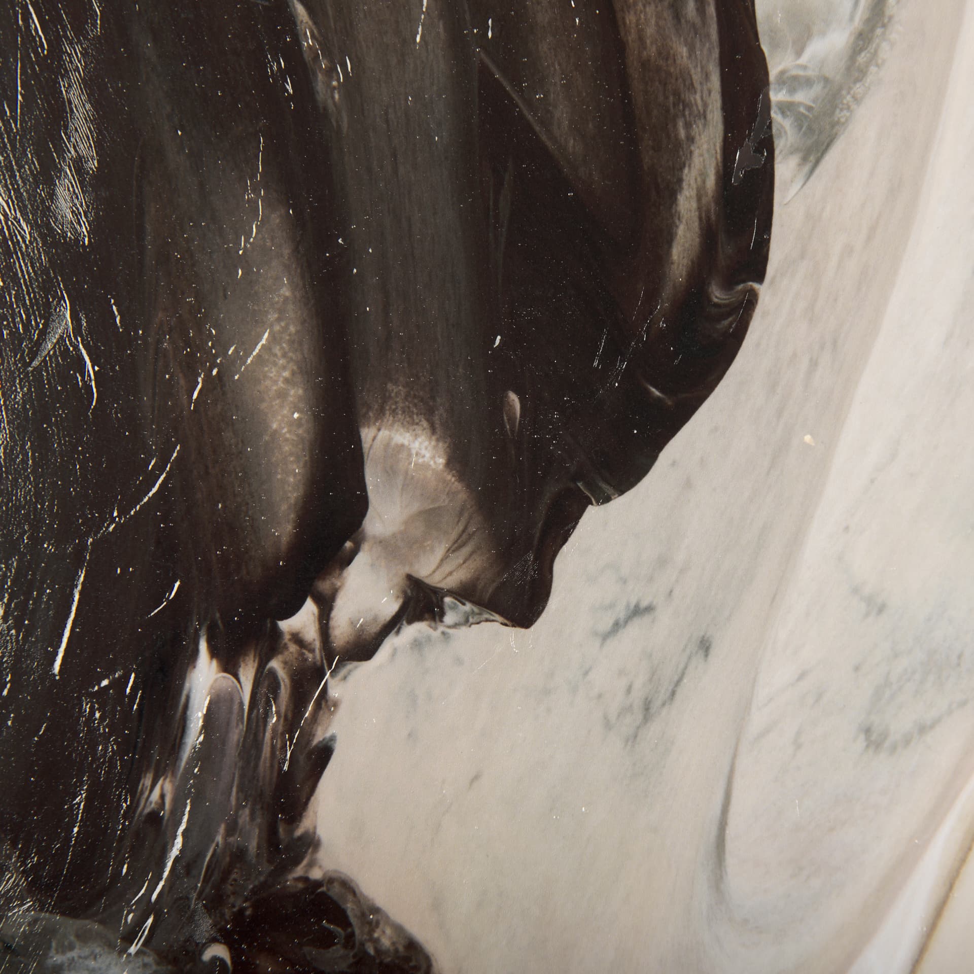 Harmonic I by Mercana Studio a Hand Embellished Textured Framed Art Print Matted under Glass — product photograph