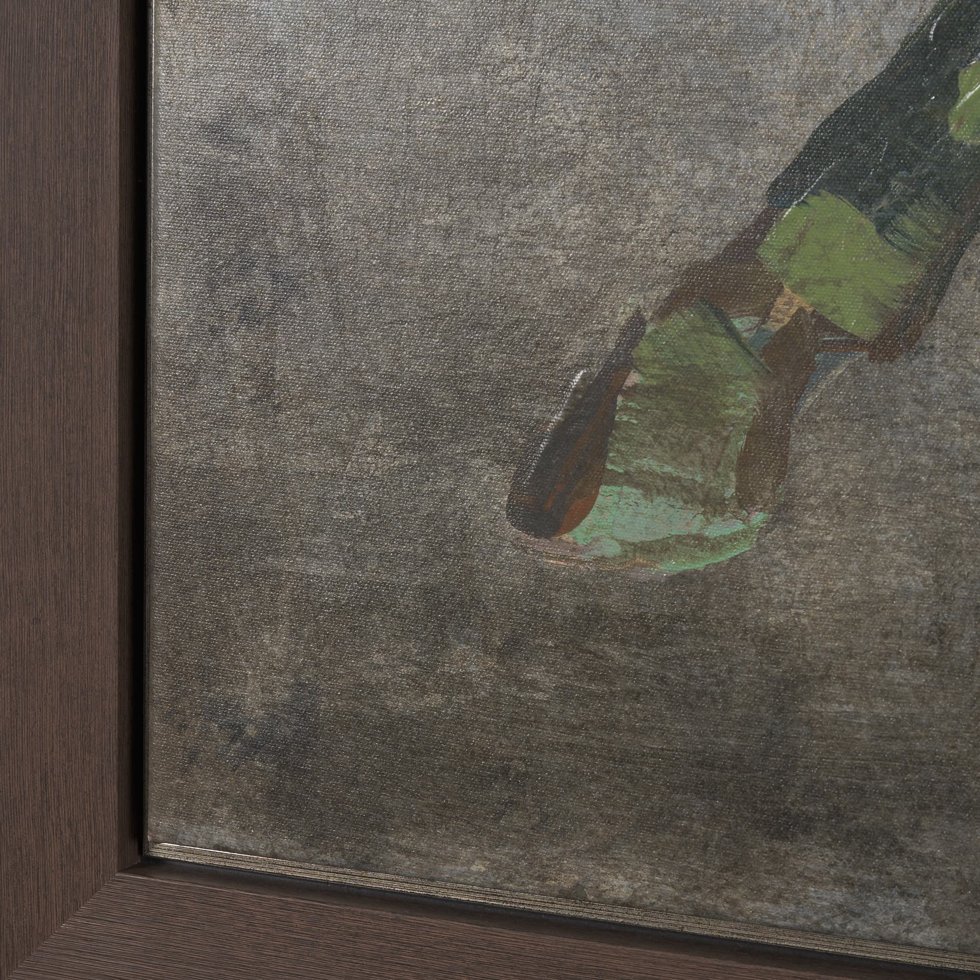 Mosaic Horse I by Mercana Studio a Hand Embellished Textured Framed Canvas — product photograph