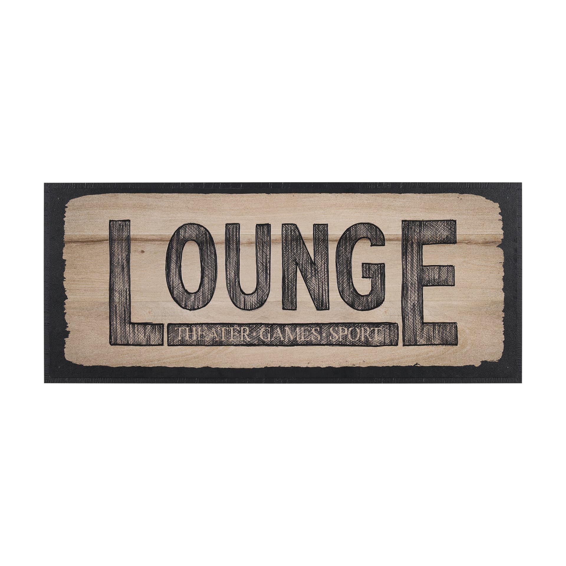 Lounge LG by Mercana Studio a Hand Embellished Framed Art Print — product photograph