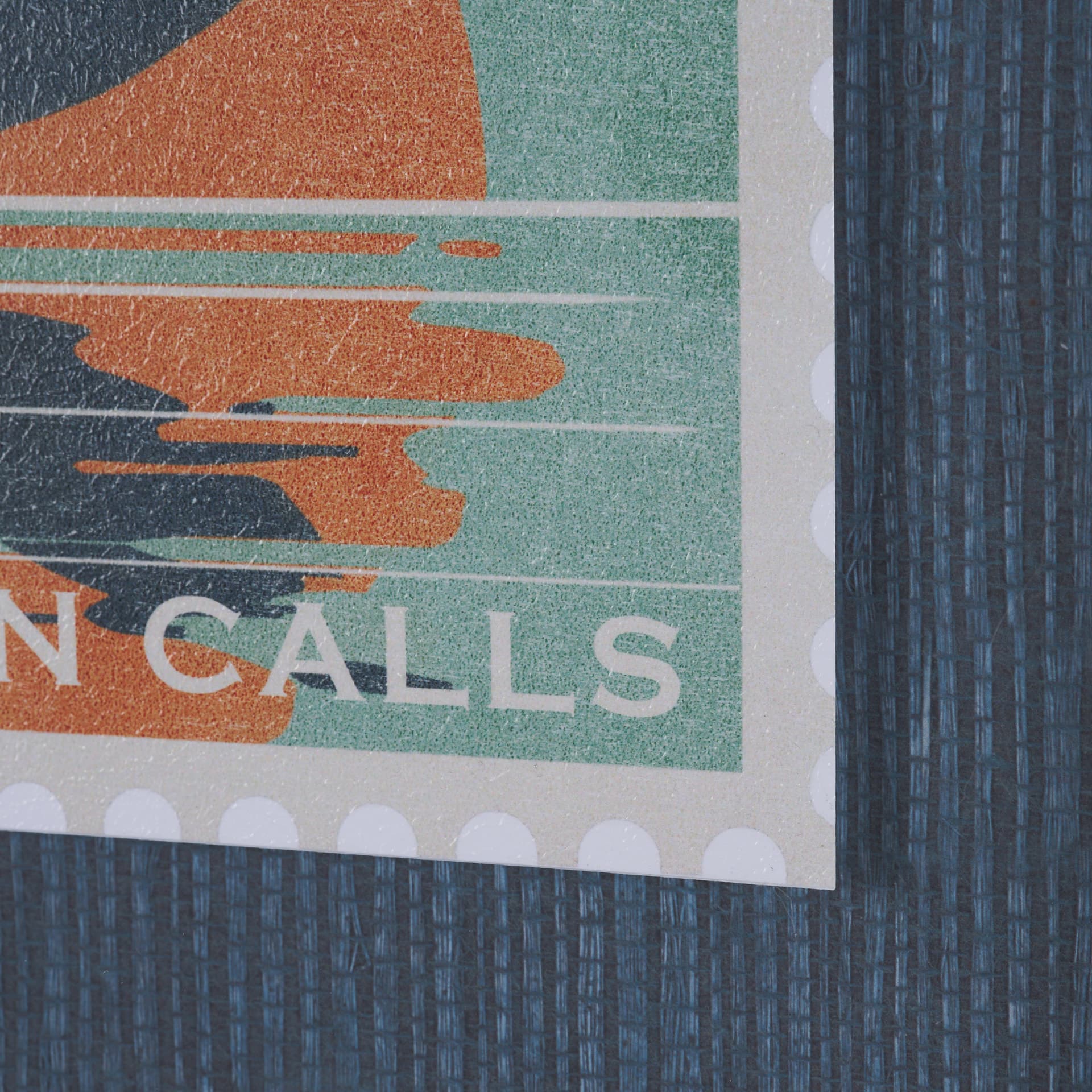 Bon Voyage (Set of 9) by Mercana Studio a Hand Embellished Framed Art Print Matted under Glass — product photograph