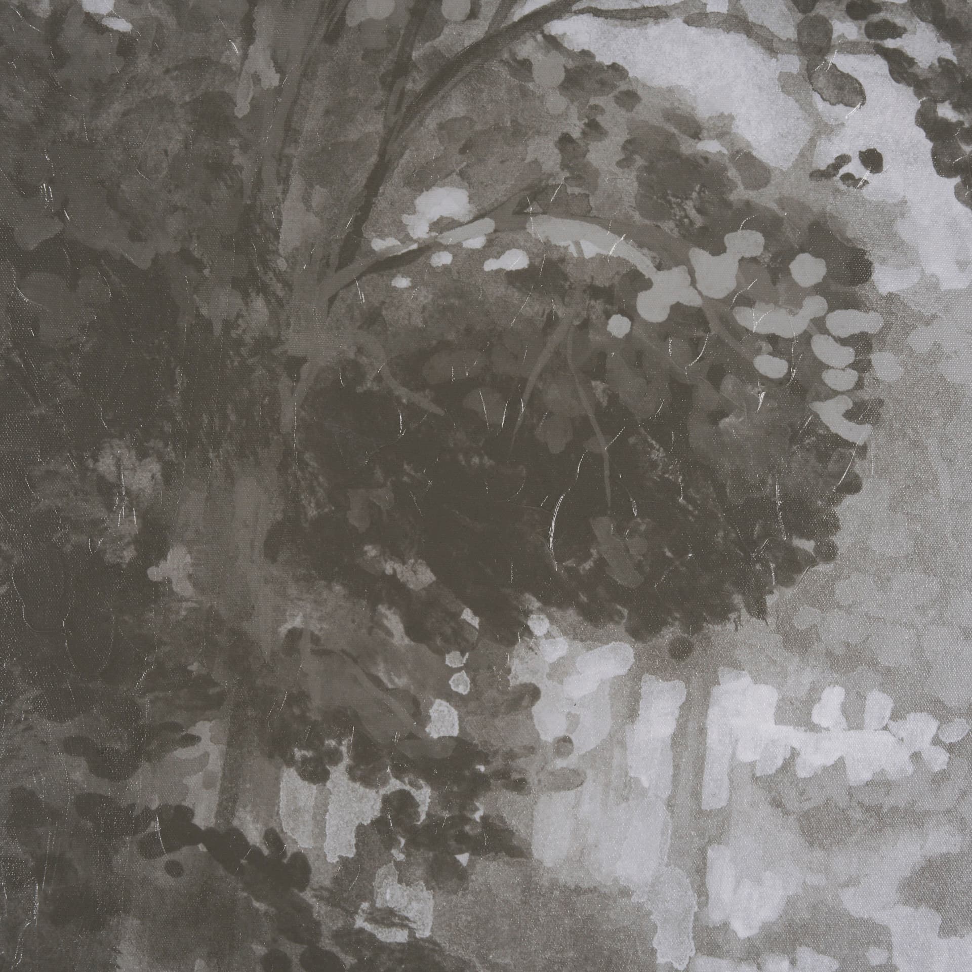 Forest Morning II by Mercana Studio a Hand Embellished Textured Framed Canvas — product photograph