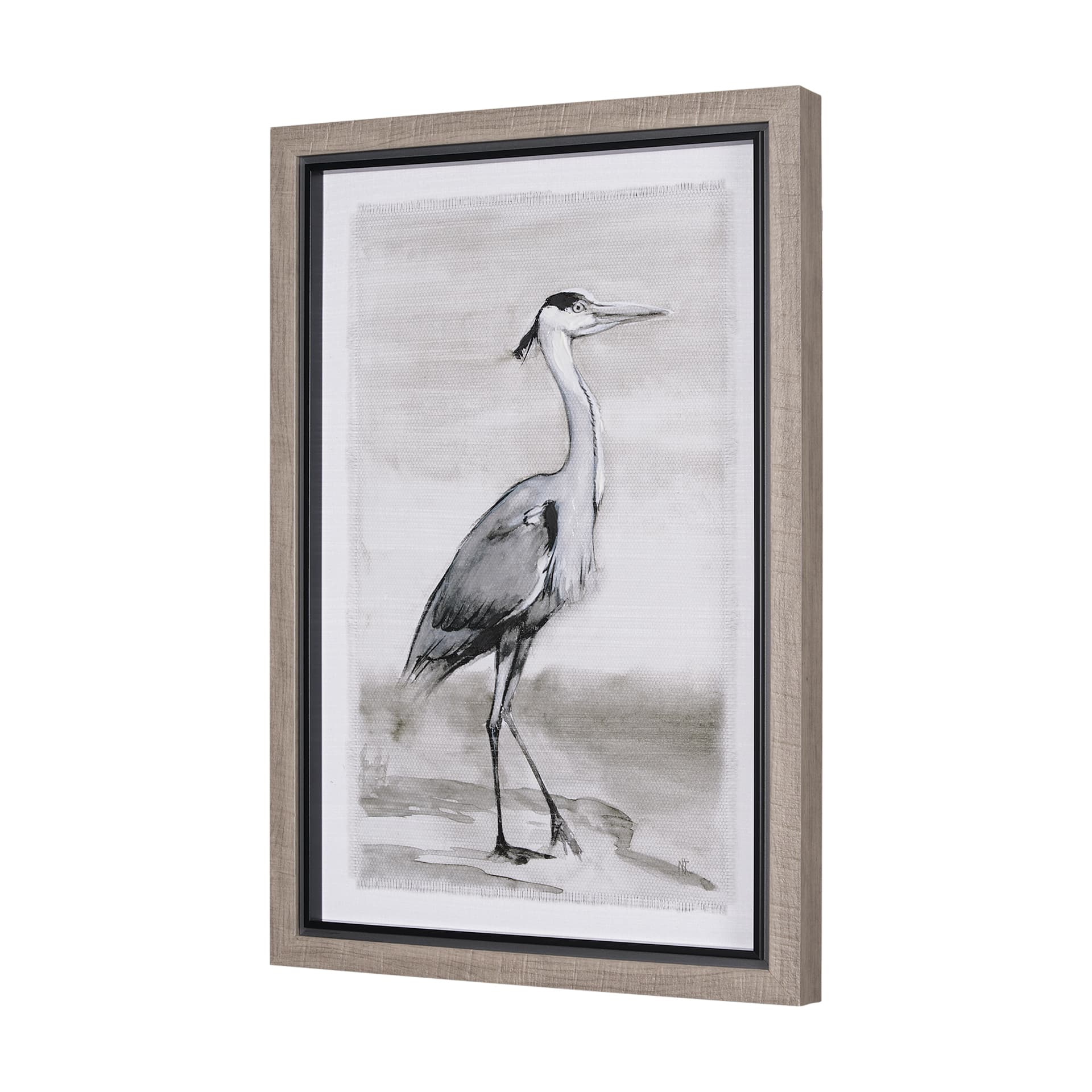 Seaside Vacation II by Mercana Studio a Hand Embellished Textured Framed Art Print — product photograph