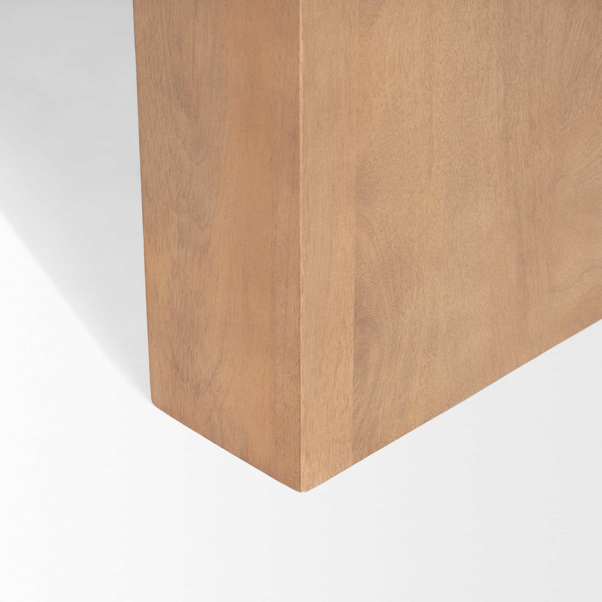 Wesson Light Brown Wood Rectangular Coffee Table — product photograph