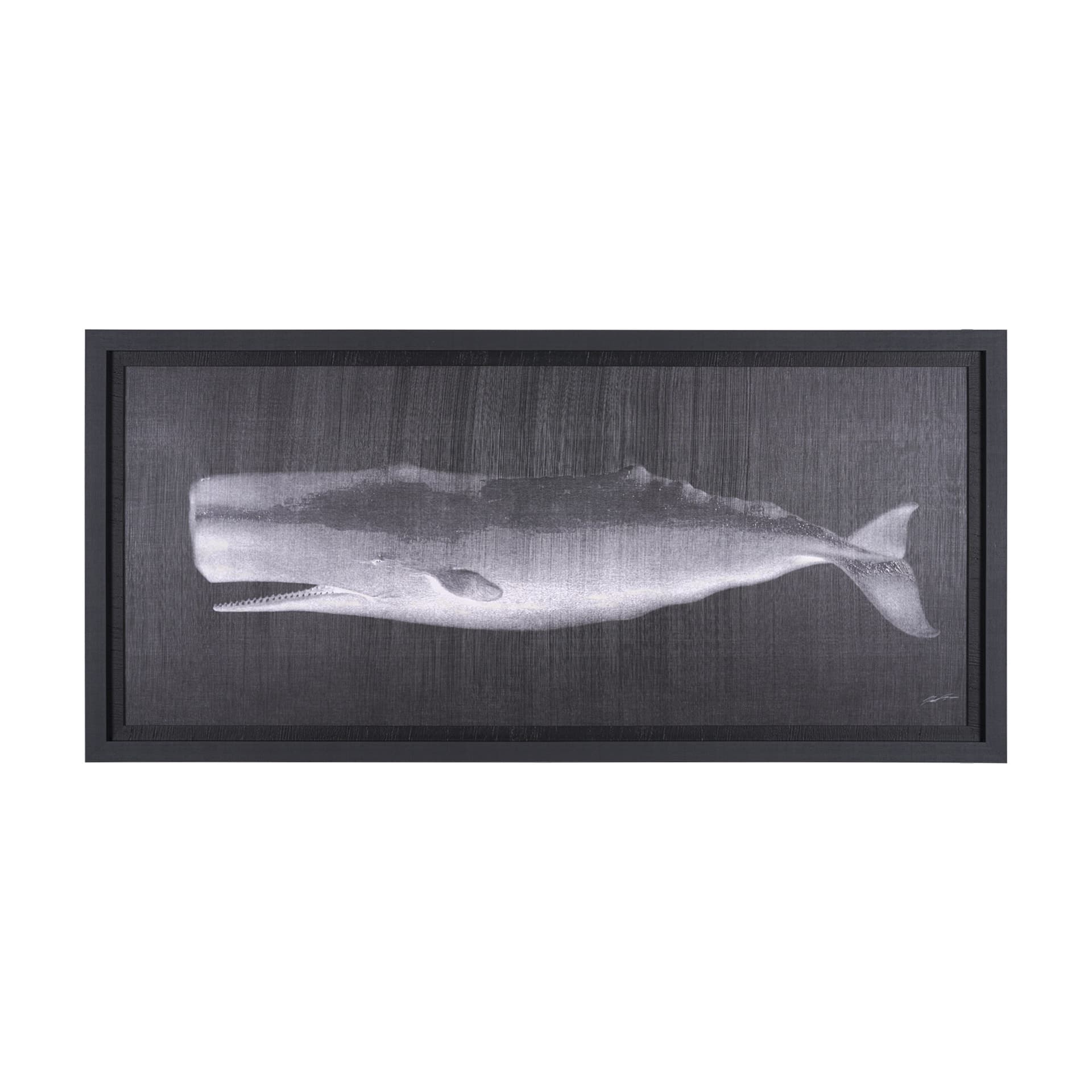Whale Watching II by John Butler a Hand Embellished Framed Art Print — product photograph