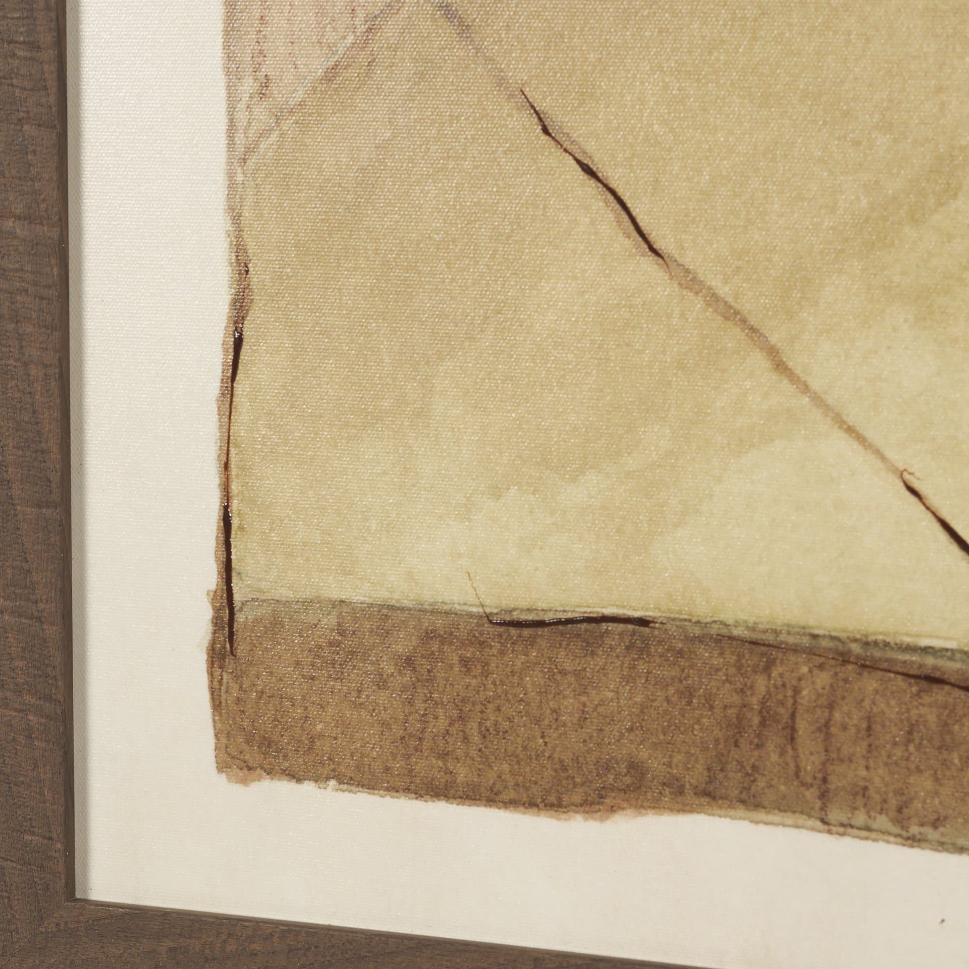 Between Tones II by Mercana Studio Hand-Embellished Textured Framed Canvas Artwork — product photograph