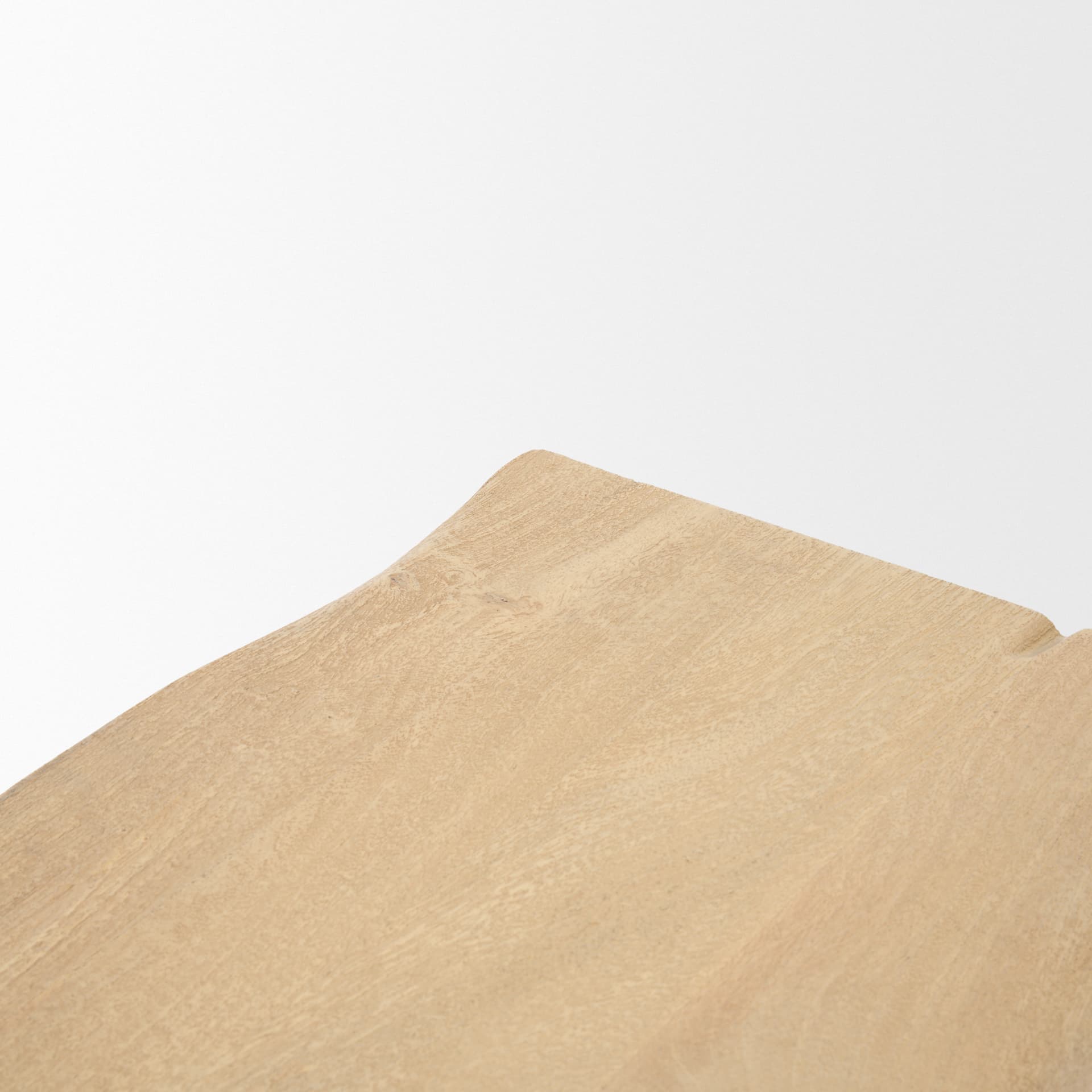 Sekou Light Brown Wooden Craftsman Console Table — product photograph