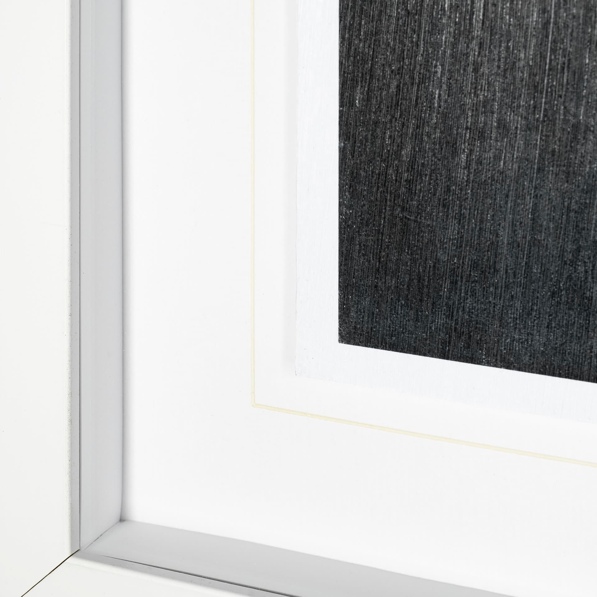Pacific Northwest Panel V by Sandra Lafrate Hand Embellished Framed Art Print Matted under Glass — product photograph