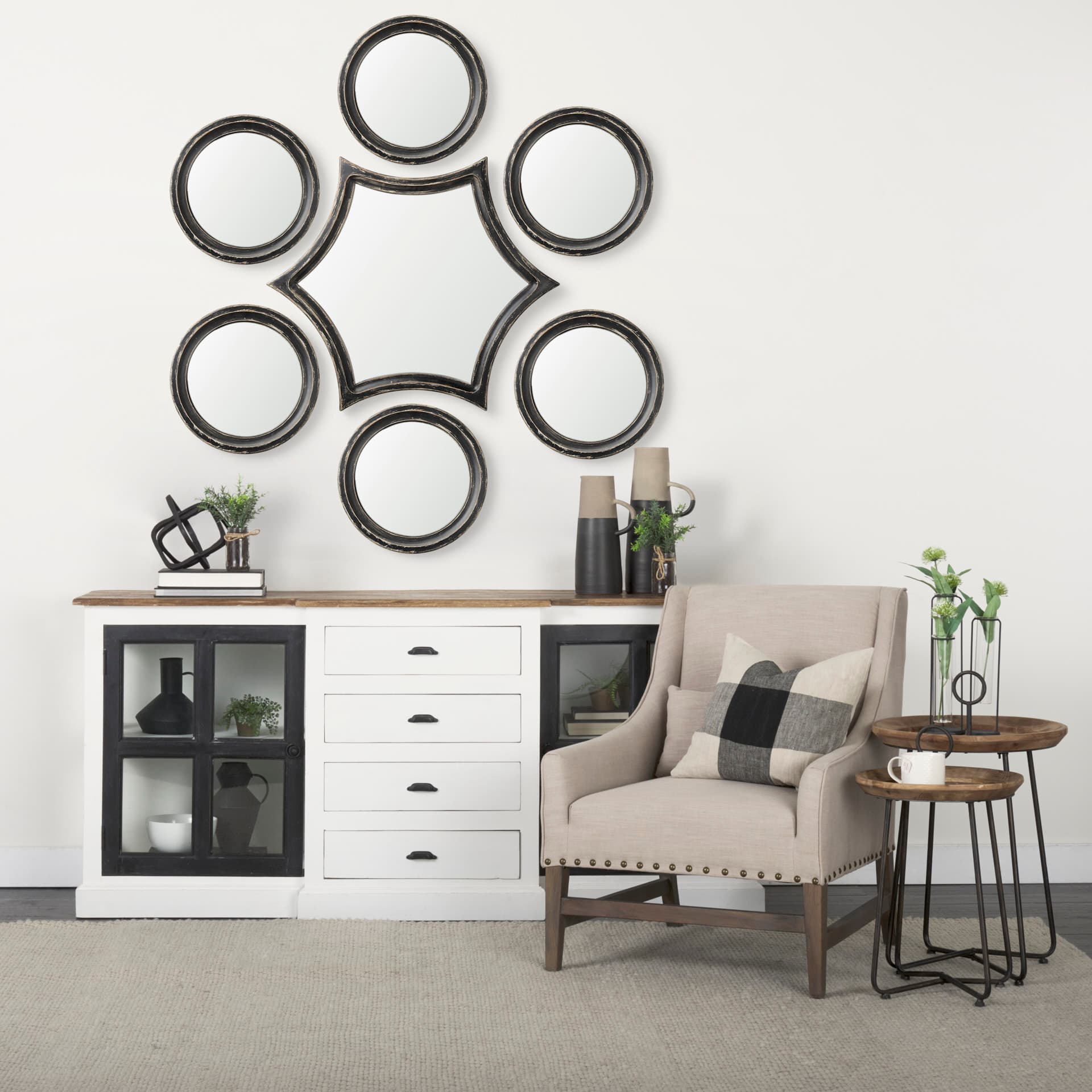 Fuerta (Set of 7) (A + B Box) — in a styled room