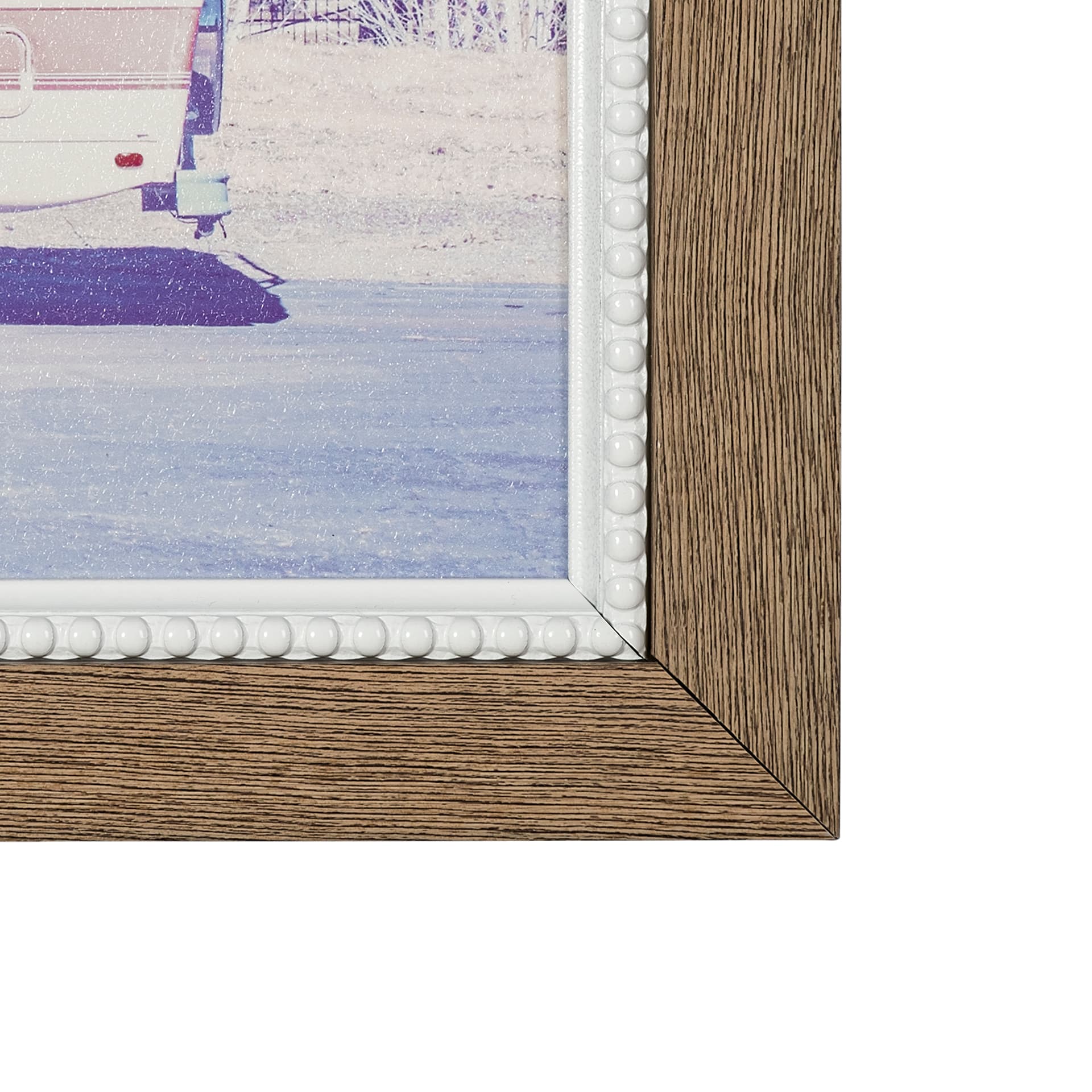 Vintage Ride III by Thomas Brown a Hand Embellished Textured Framed Photo Art Print — product photograph
