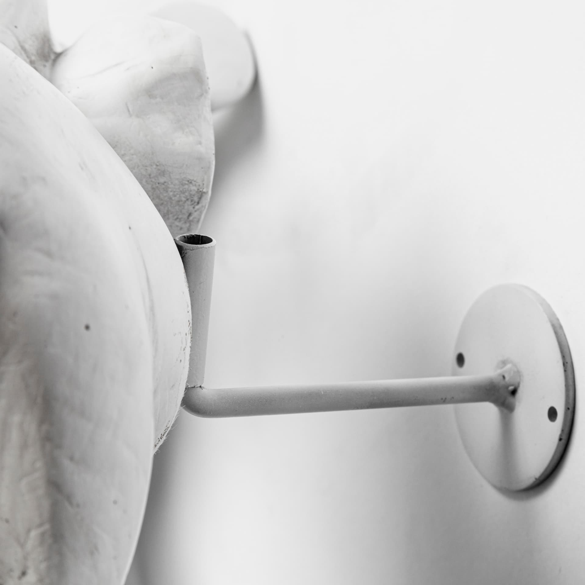 Maynard Set of 2 White Elephant Wall Decorations — product photograph