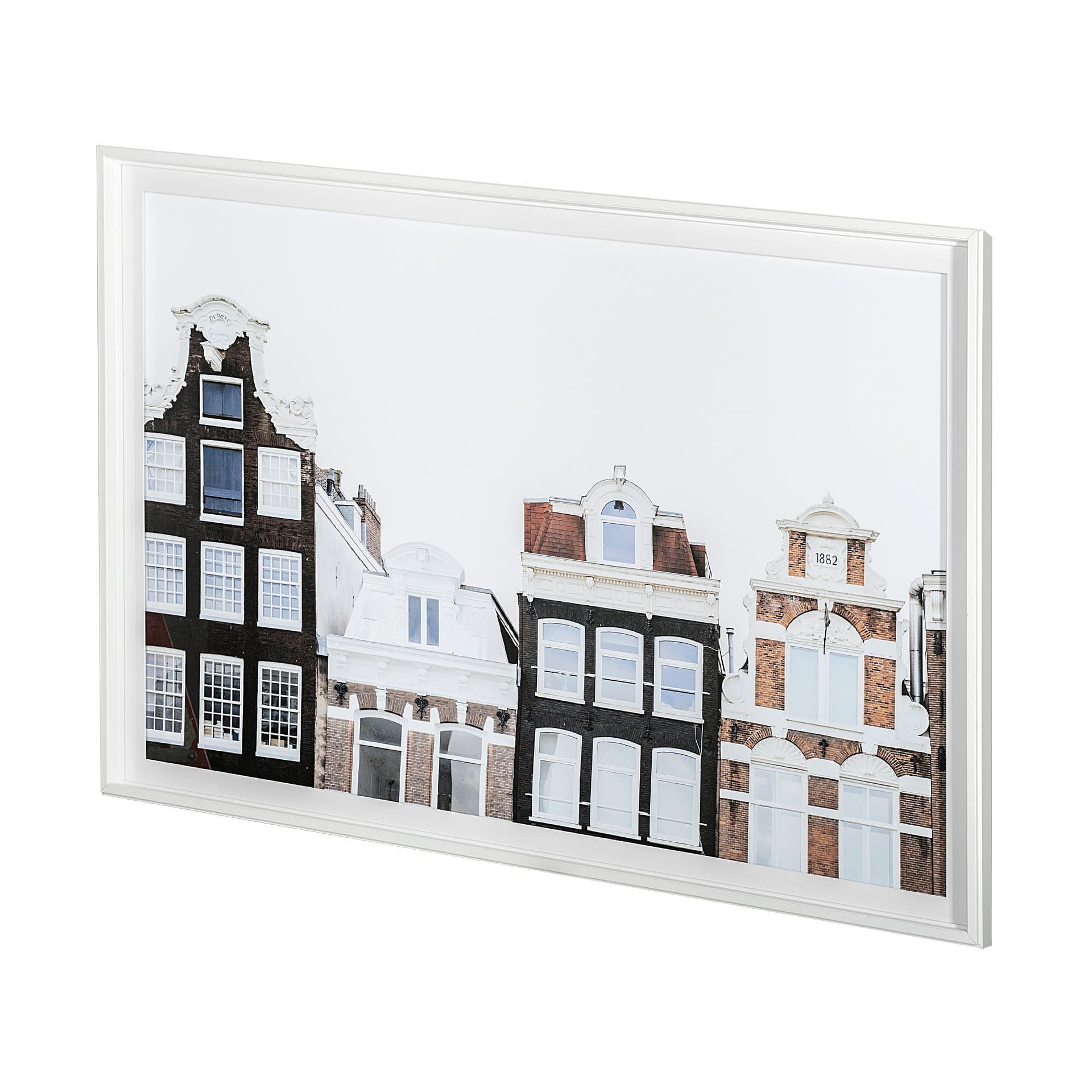 Beautiful Buildings by Irene Suchocki a Framed Photo Art Print Matted under Glass — product photograph