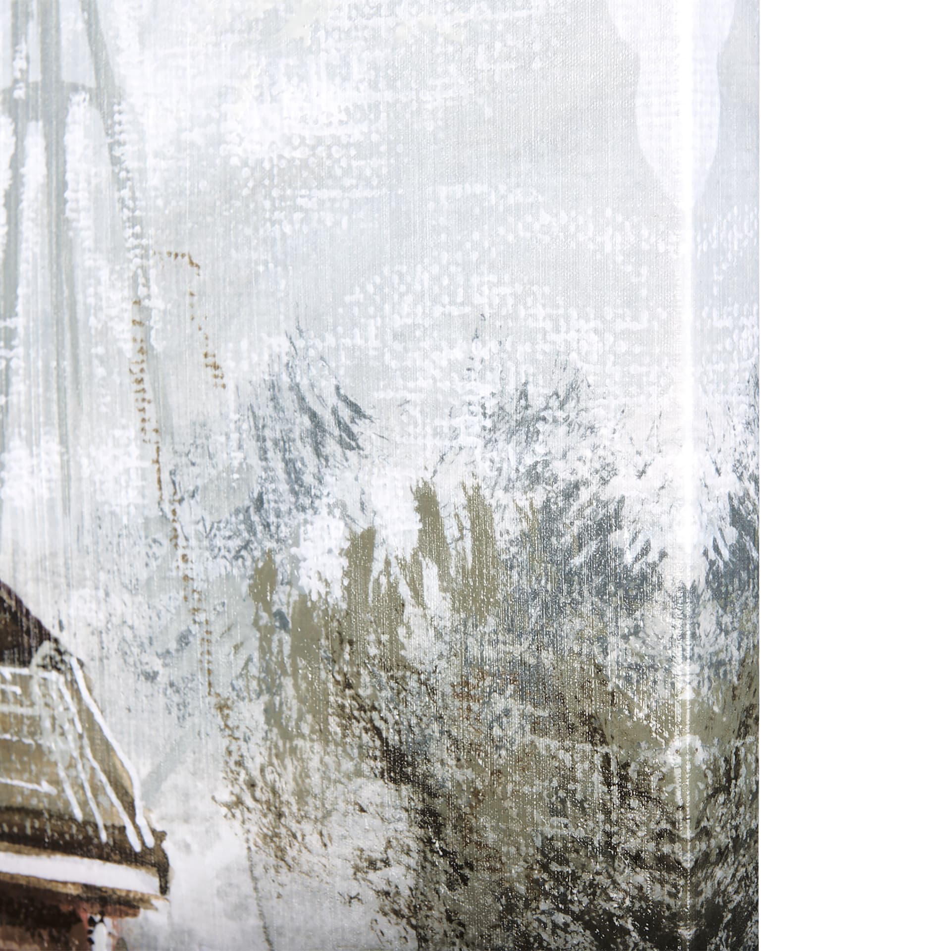 Old Barn IV by Mercana Studio a Hand Embellished Textured Canvas — product photograph