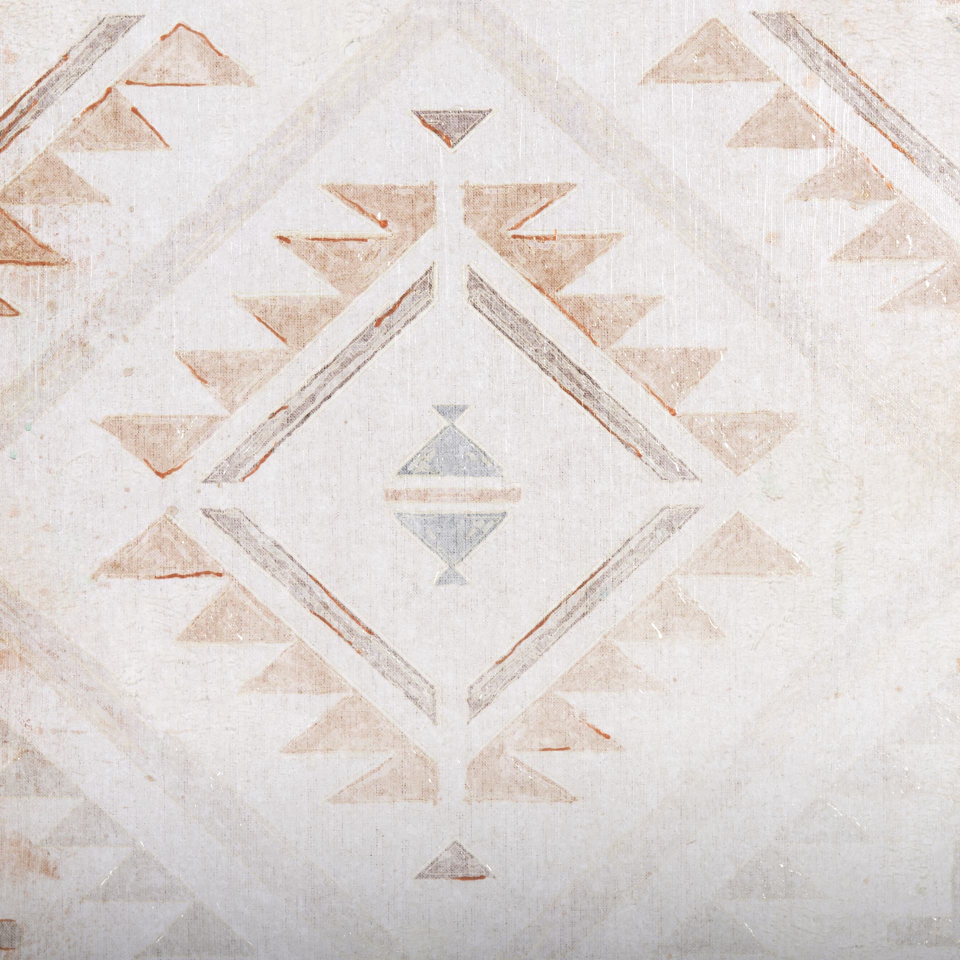 Aztec II by Mercana Studio a Hand Embellished Textured Framed Art Print — product photograph