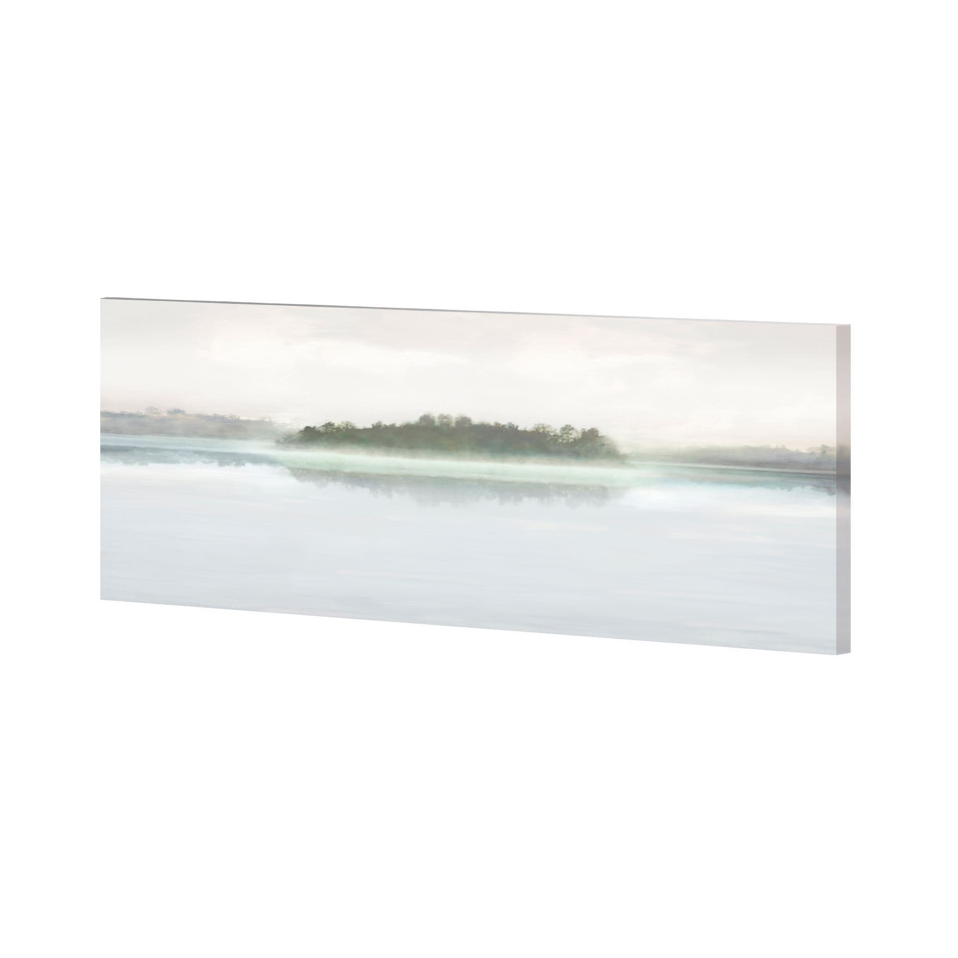 Faraway Isles by Mark Chandon a Hand Embellished Textured Canvas — product photograph