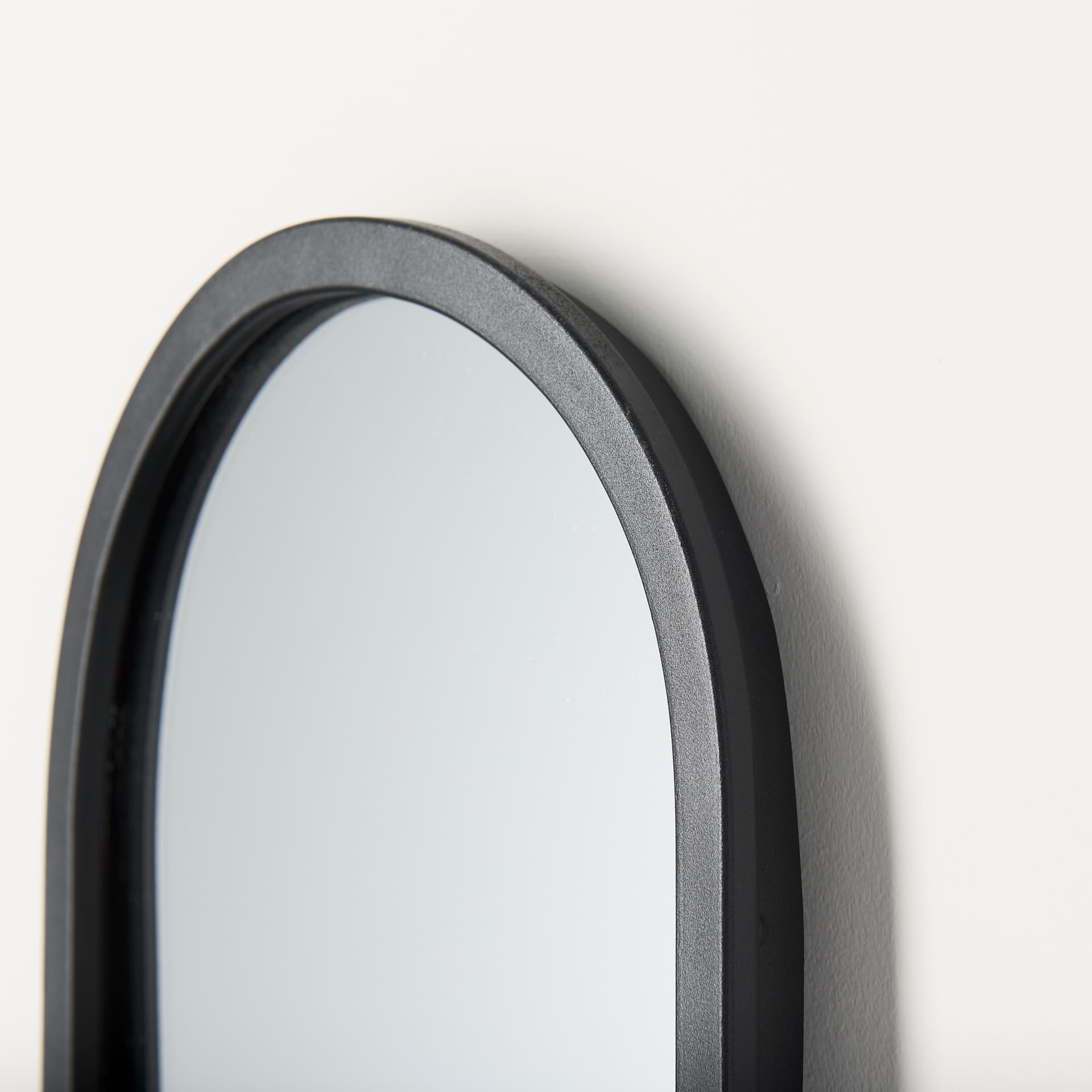 Katherine Wall Mounted Mirror w Glass Bottle for Botanicals or Floral — product photograph