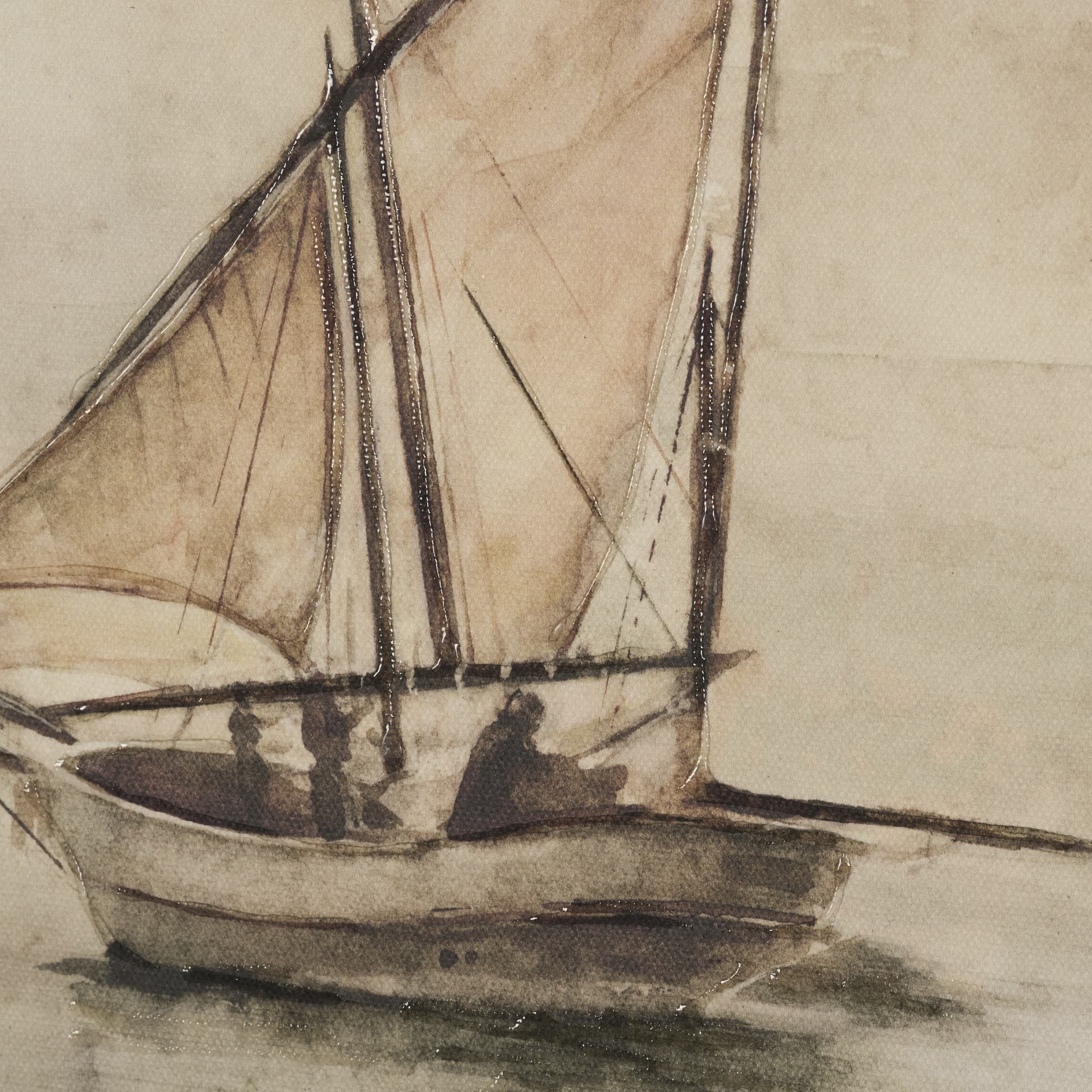 Timeless Voyage (Set of 2) by Mercana Studio Hand Embelished Framed Artwork Matted under Glass — product photograph