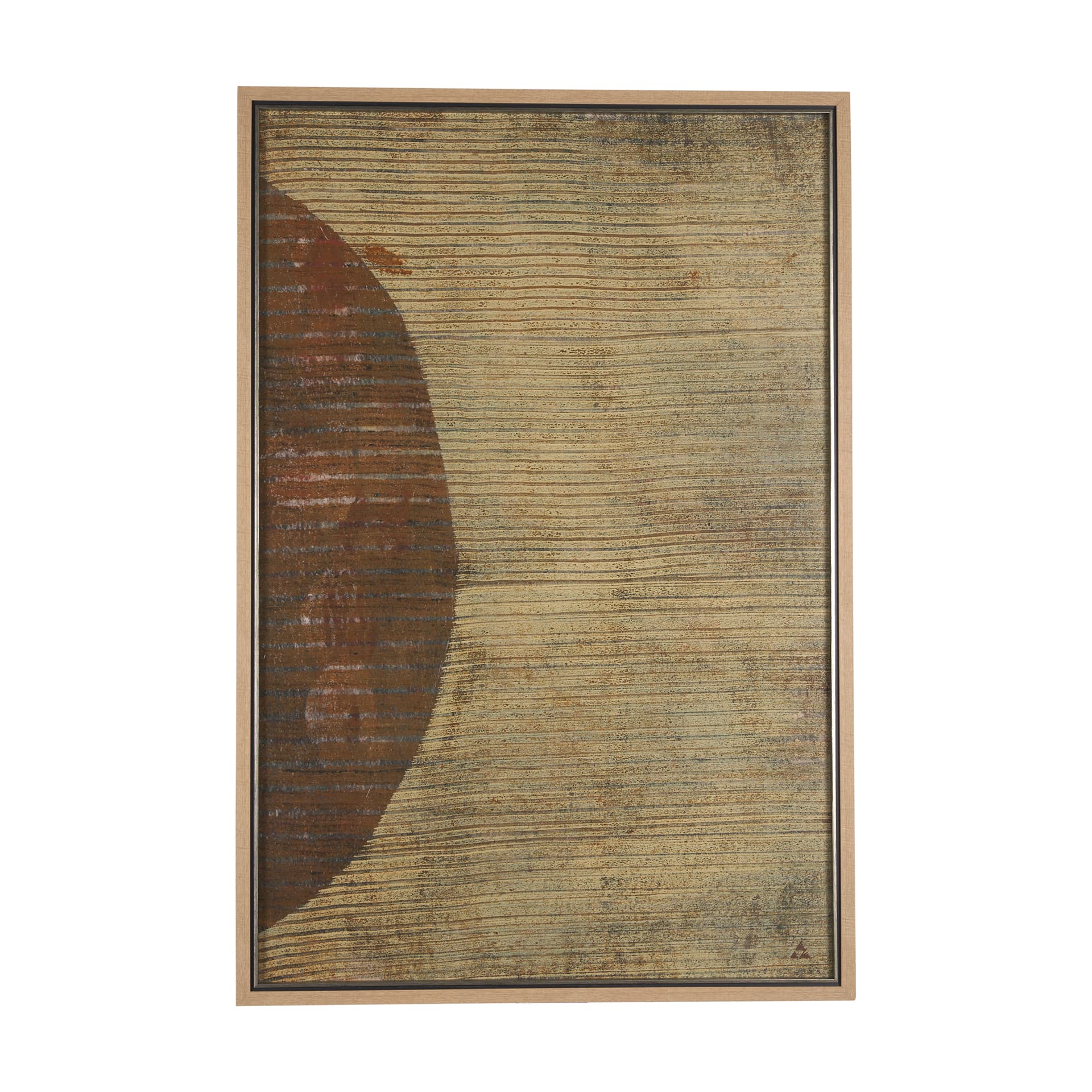 Solar Wind I by Mercana Studio a Hand Embellished Textured Framed Art Print — product photograph