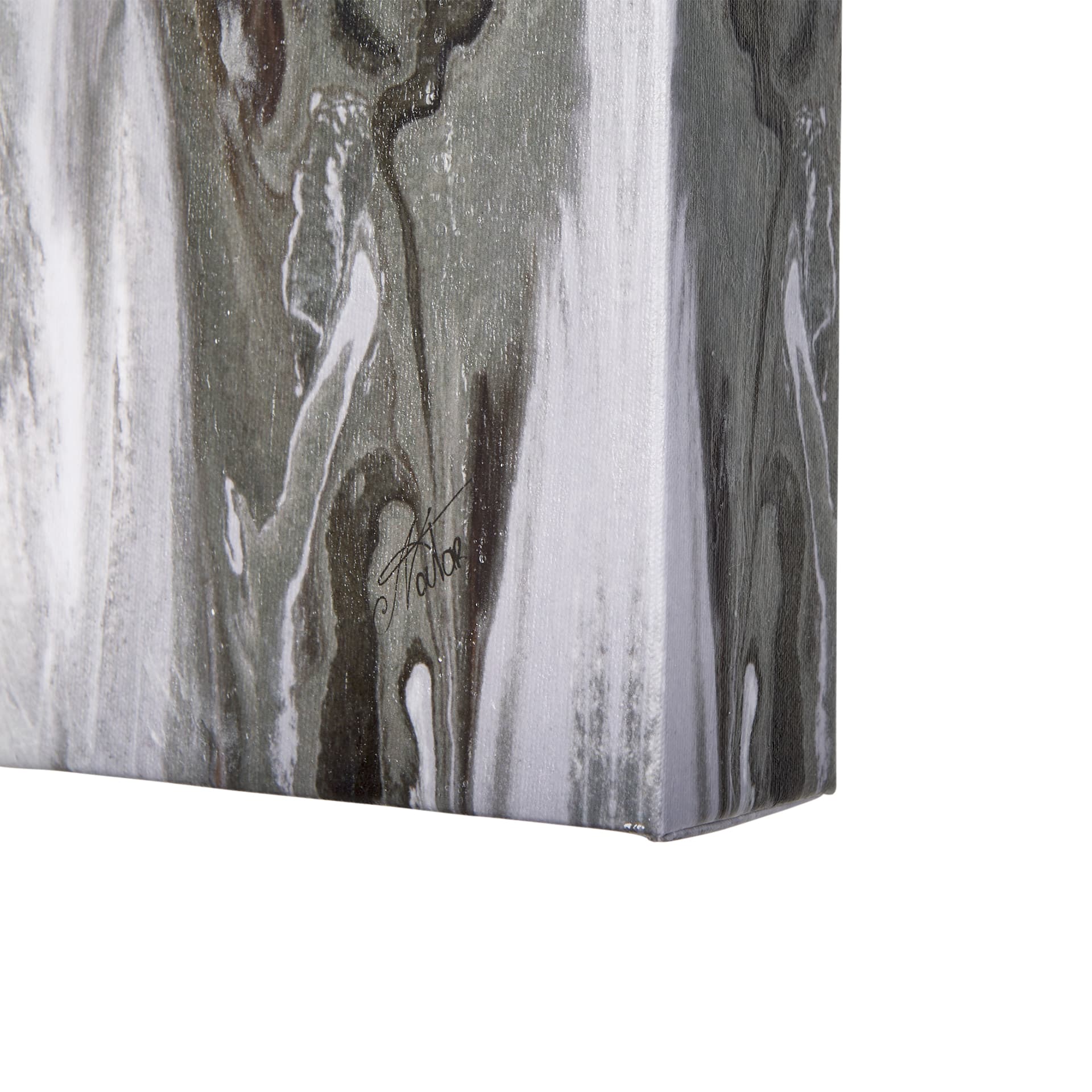 Harmonic VI by Mercana Studio a Hand Embellished Textured Canvas — product photograph