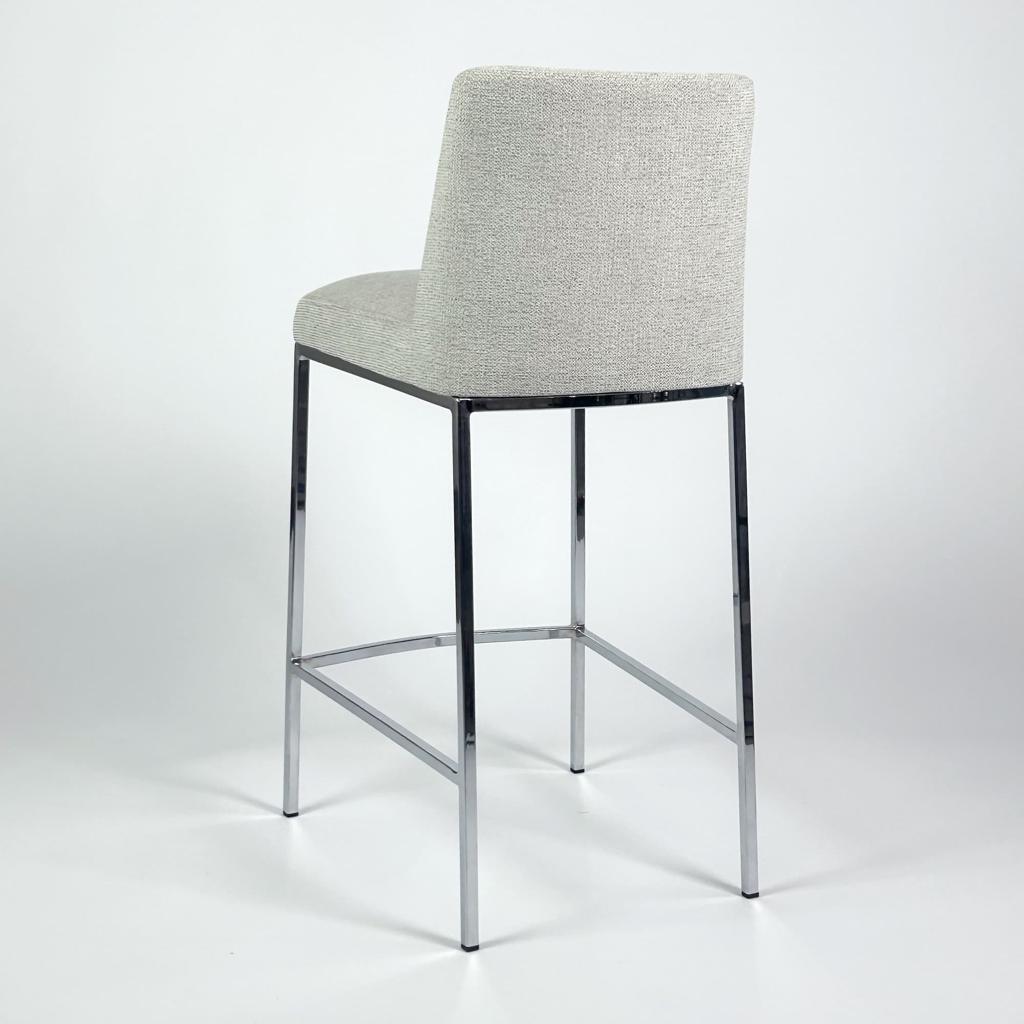 Celine Stool With Chrome Base — product photograph