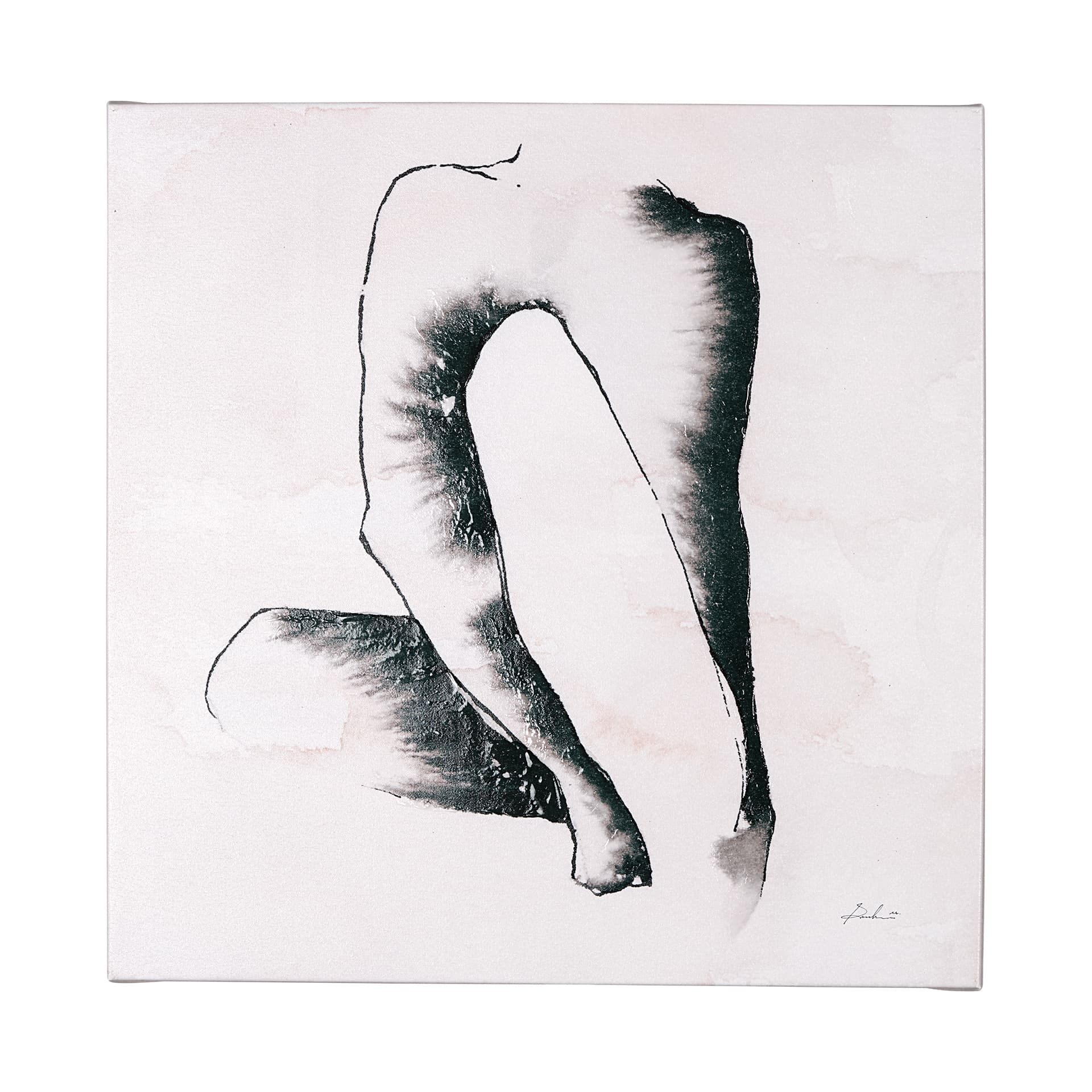 Andromedae Light II by Melody. D a Hand Embellished Textured Canvas — product photograph