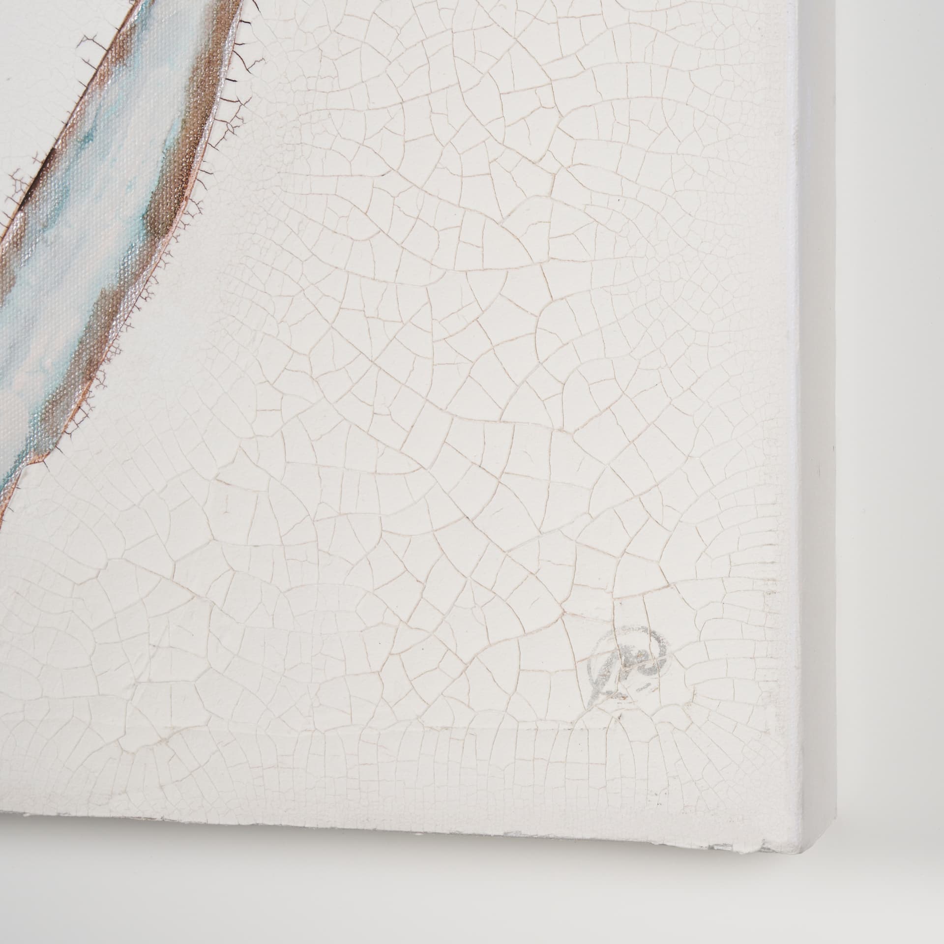 Blue Williow II by Studio M a Framed handmade Original Artwork — product photograph