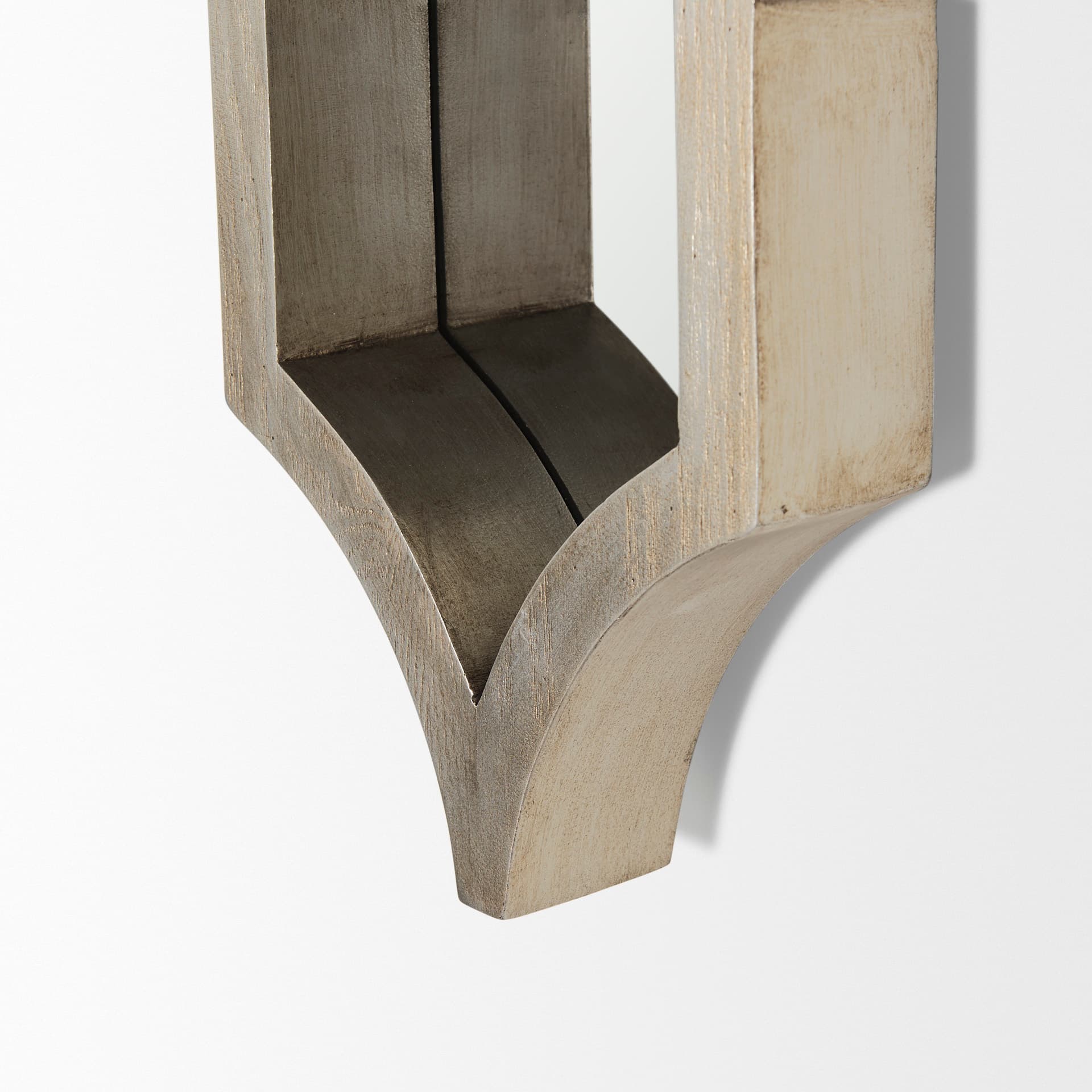 Tamanar 15x34 Champagne Wood Frame Mirror — product photograph