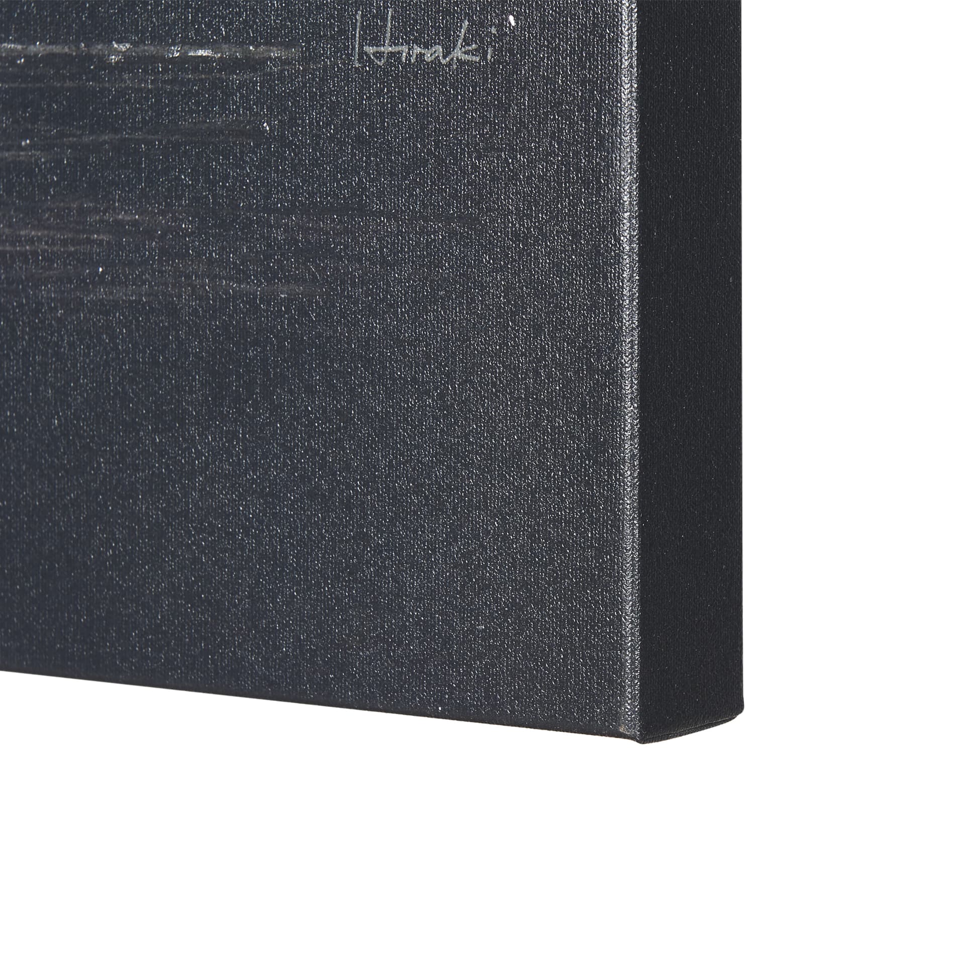 Ikebana Dark I by Mercana Studio a Hand Embellished Textured Canvas — product photograph